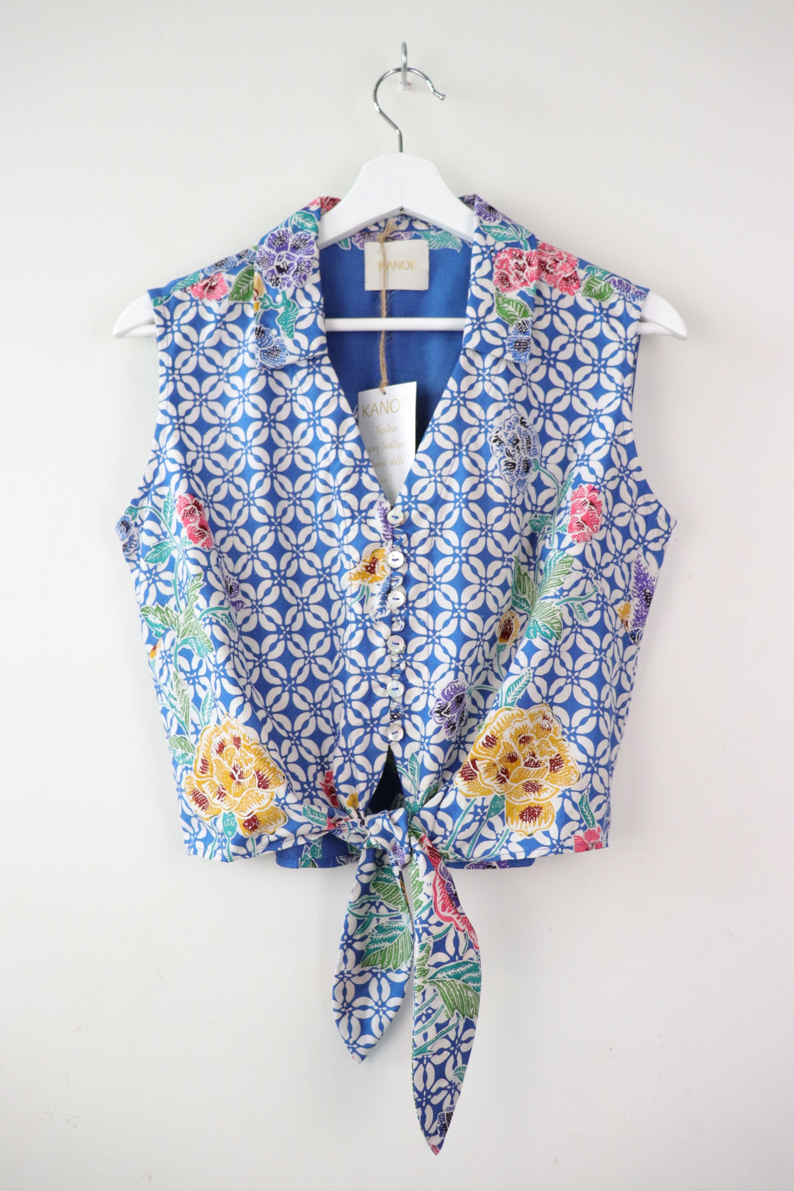 KANOE Classic Vintage Top - Abigail ( Handstamped Batik )
