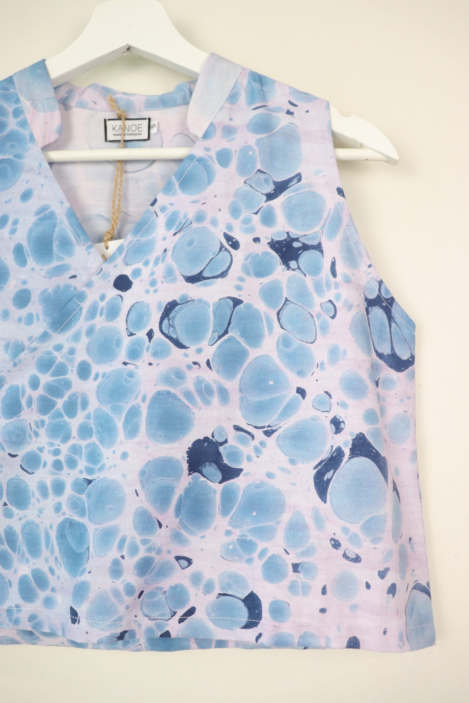 Handmade SamFu Mini Top ( S-M ) - Sea
