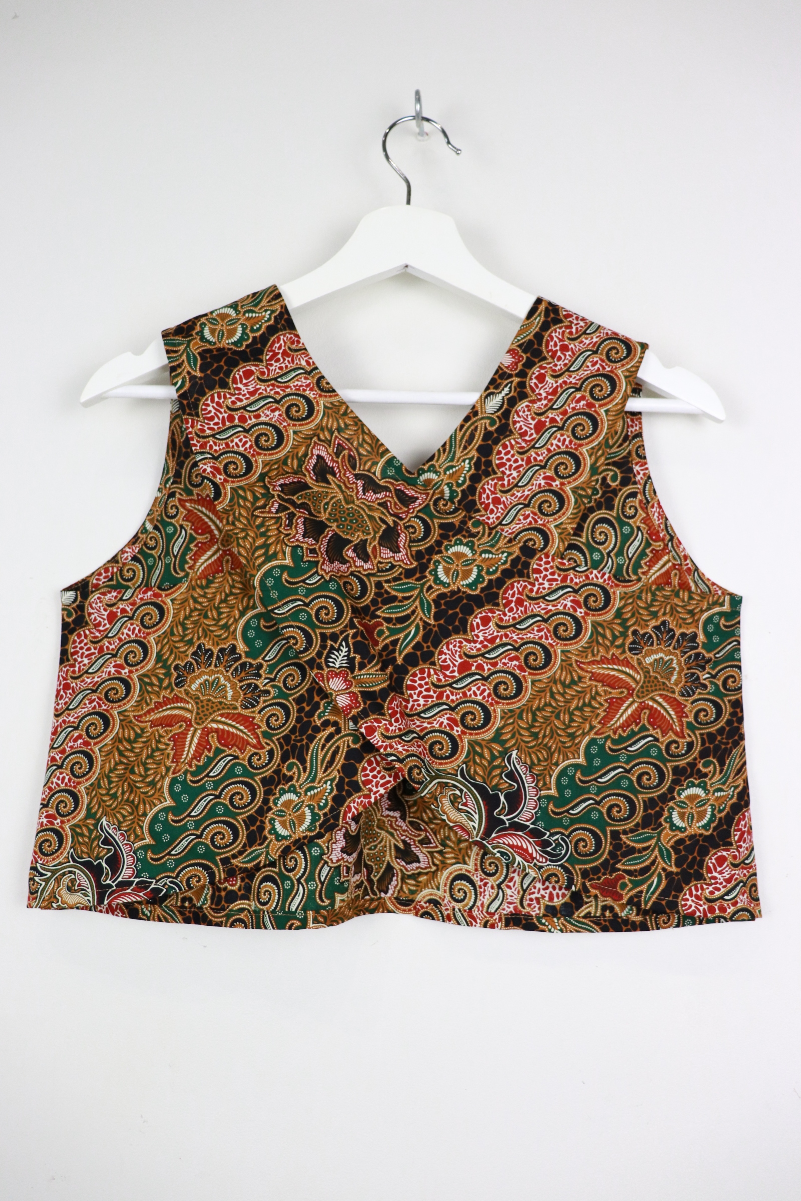 Napkin Batik Top - Nova (Black) (S)
