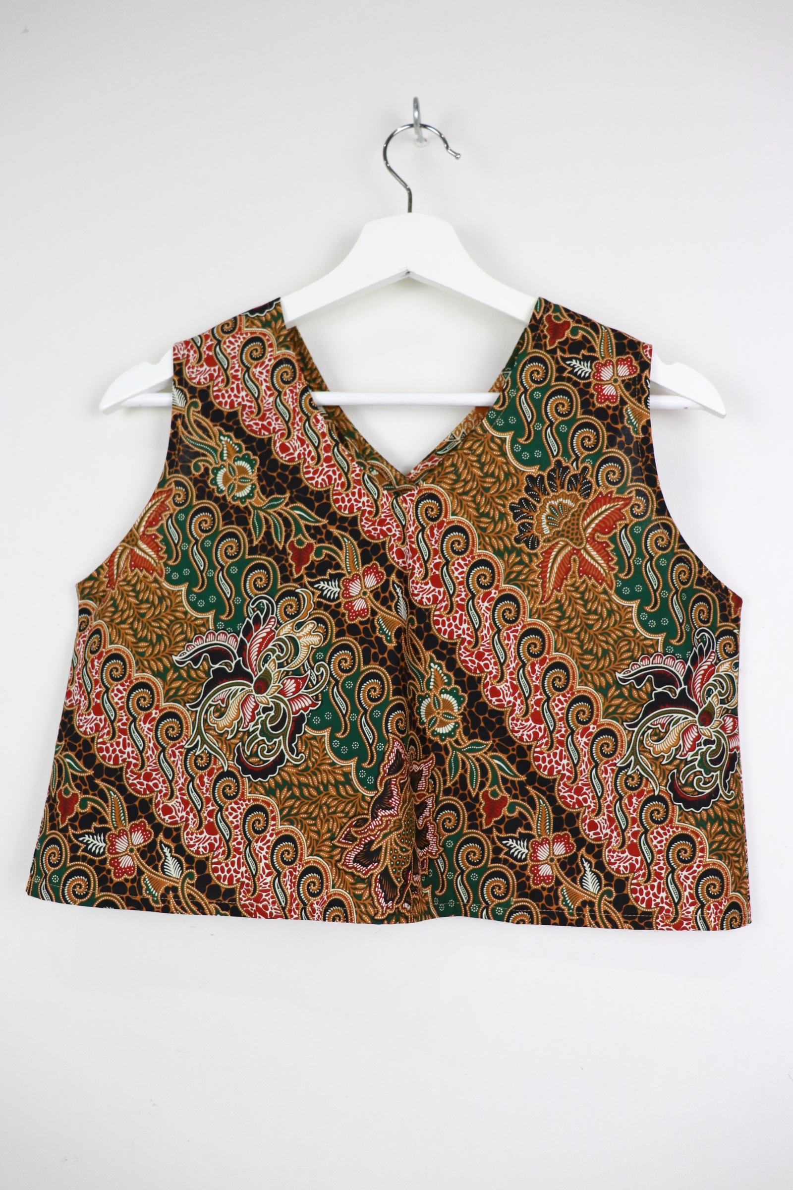 Napkin Batik Top - Nova (Black) (S)