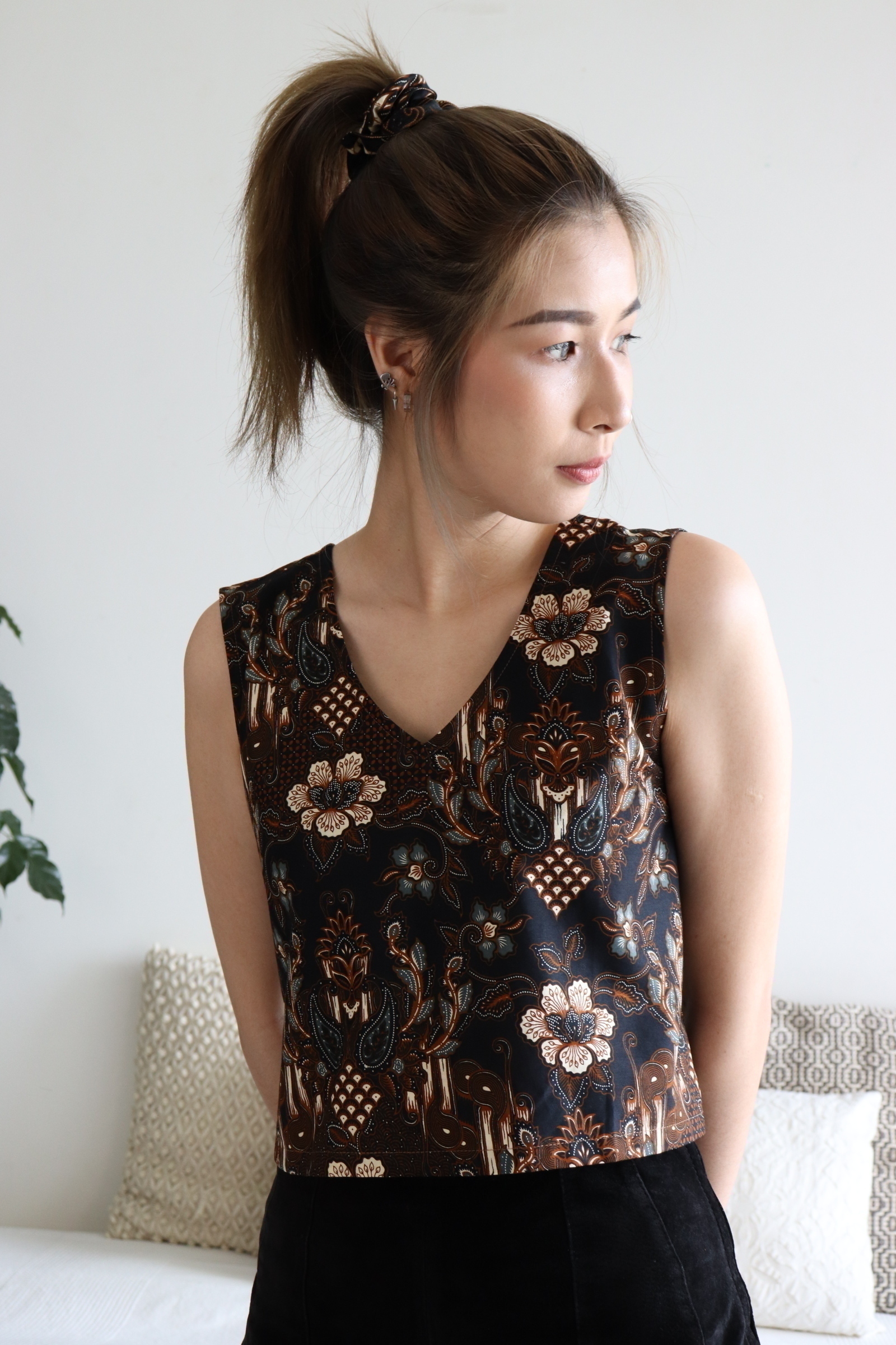 Napkin Batik Top - Willa