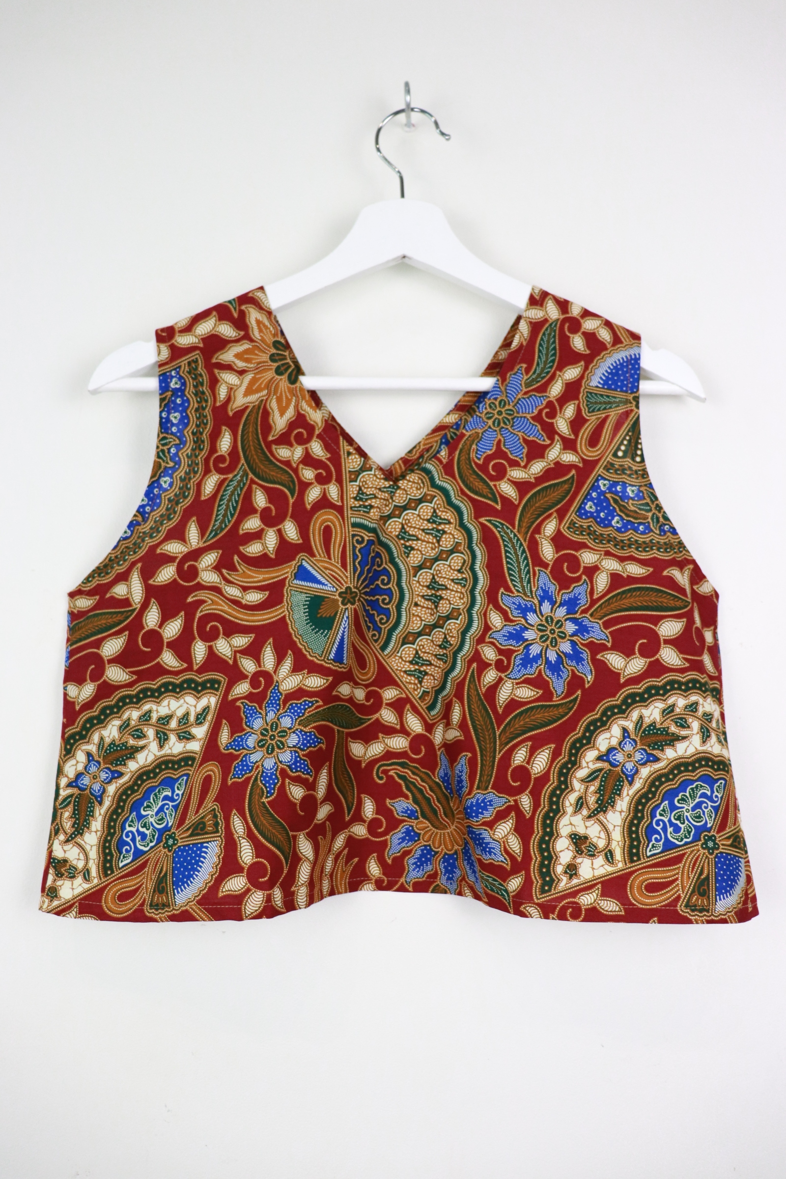 Napkin Batik Top - Fan Dance (S)