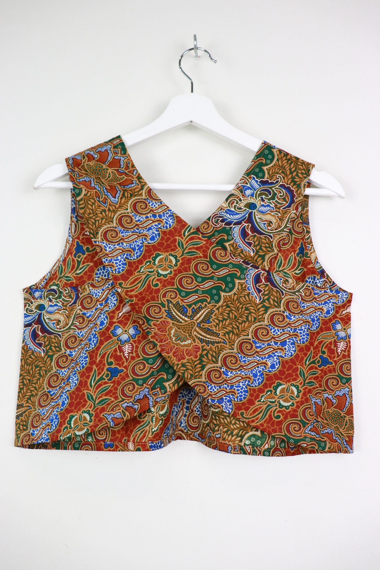 Napkin Batik Top - Arabella (Maroon) (S)