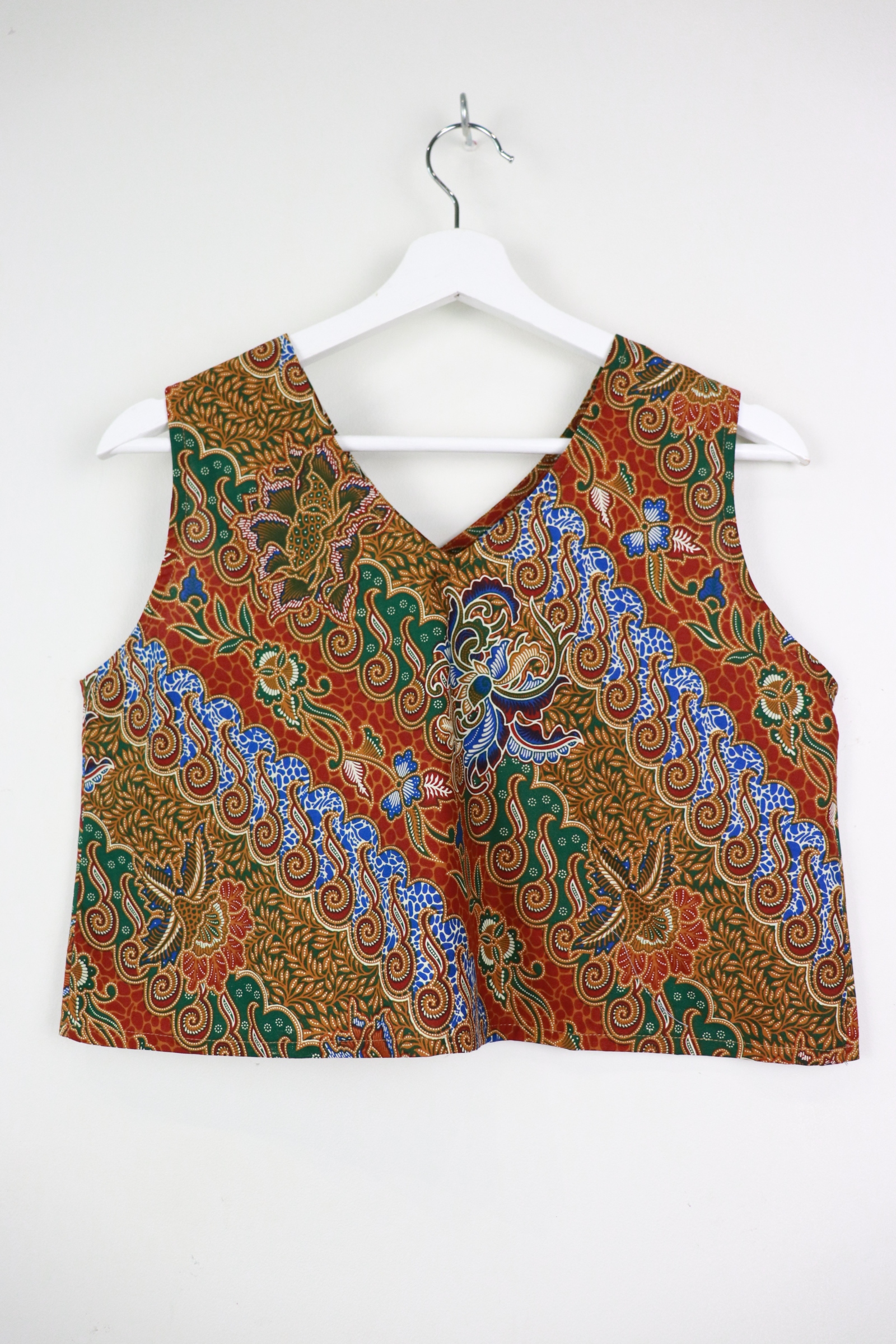 Napkin Batik Top - Arabella (Maroon) (S)