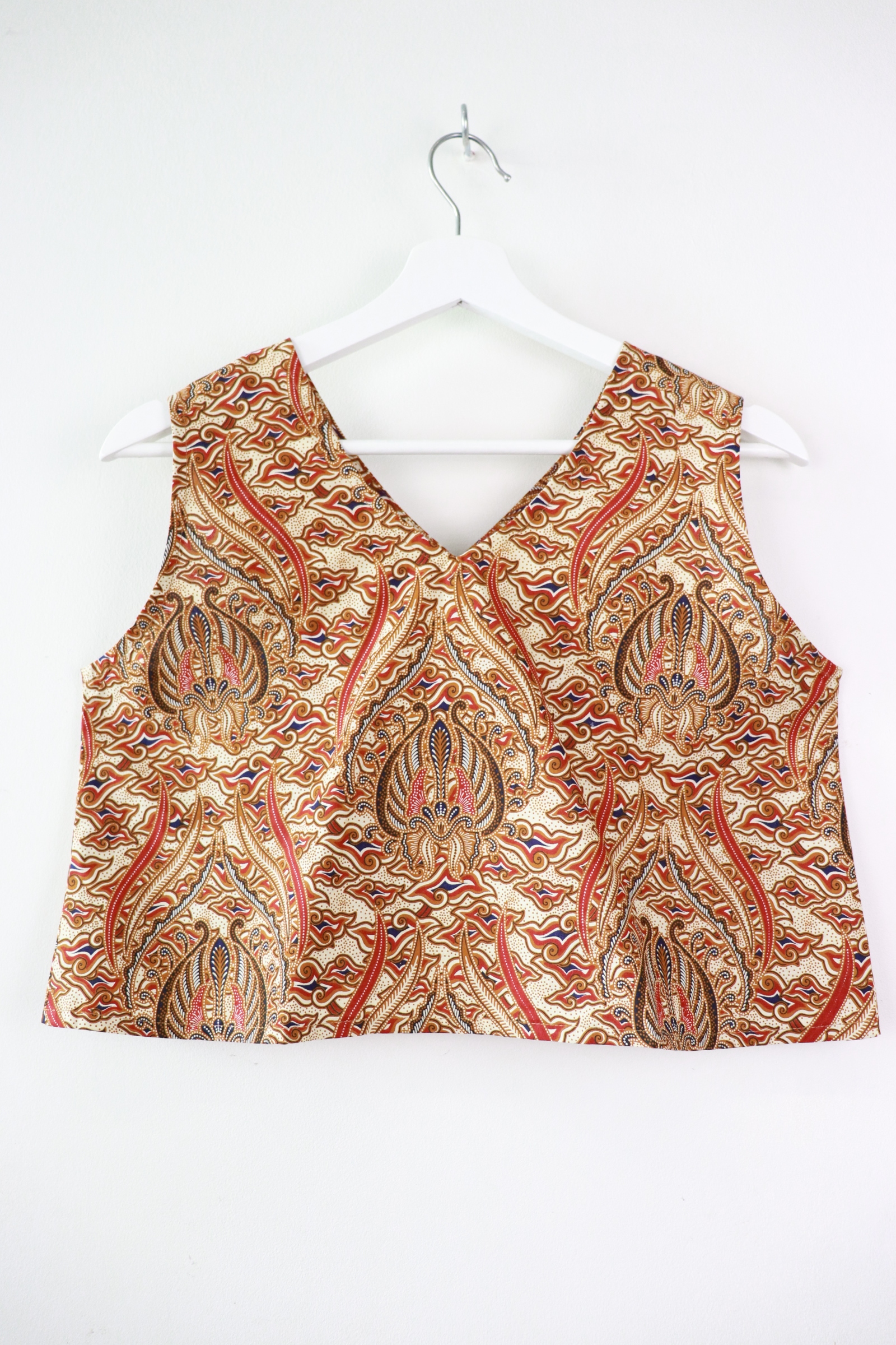 Napkin Batik Top - Callie (Blue) (S)