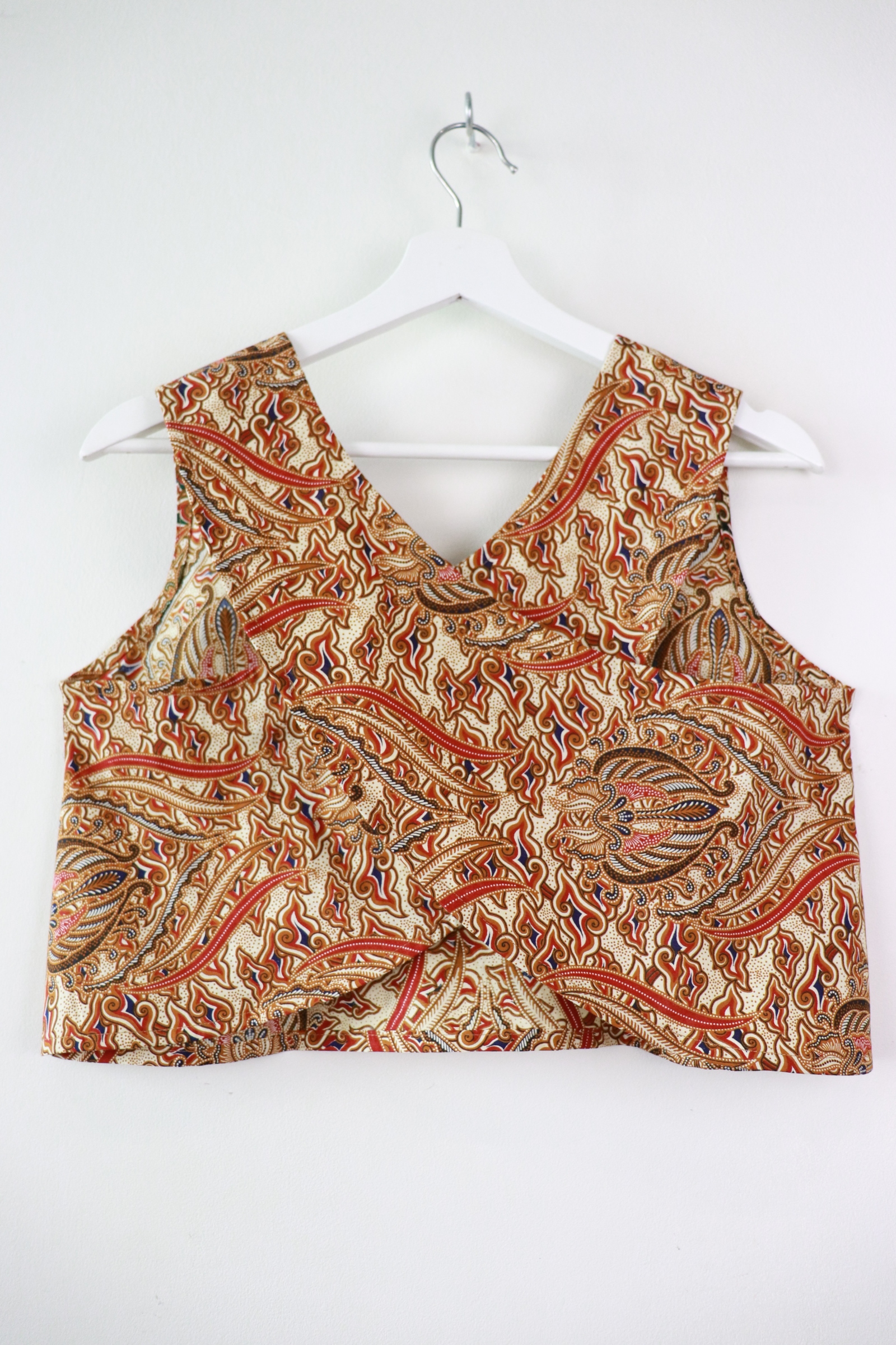 Napkin Batik Top - Callie (Blue) (S)