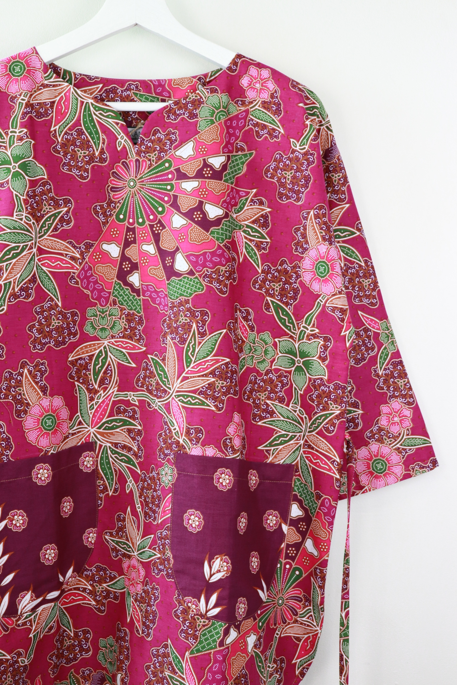Raya Batik Top - Pulut Hitam (Long)