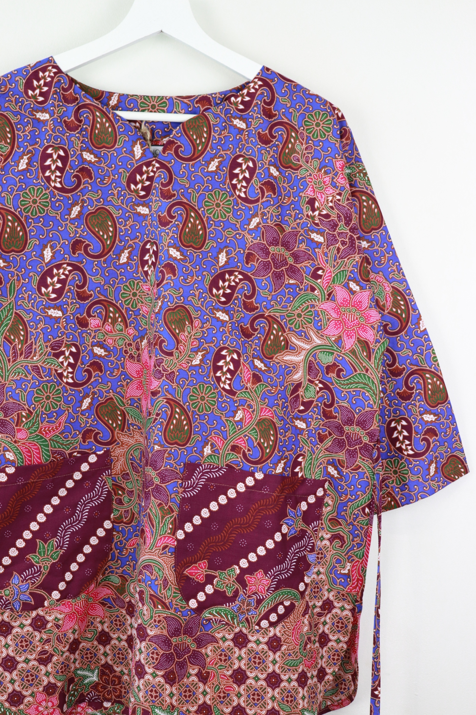 Raya Batik Top - Kuih Bingka Ubi (Long)