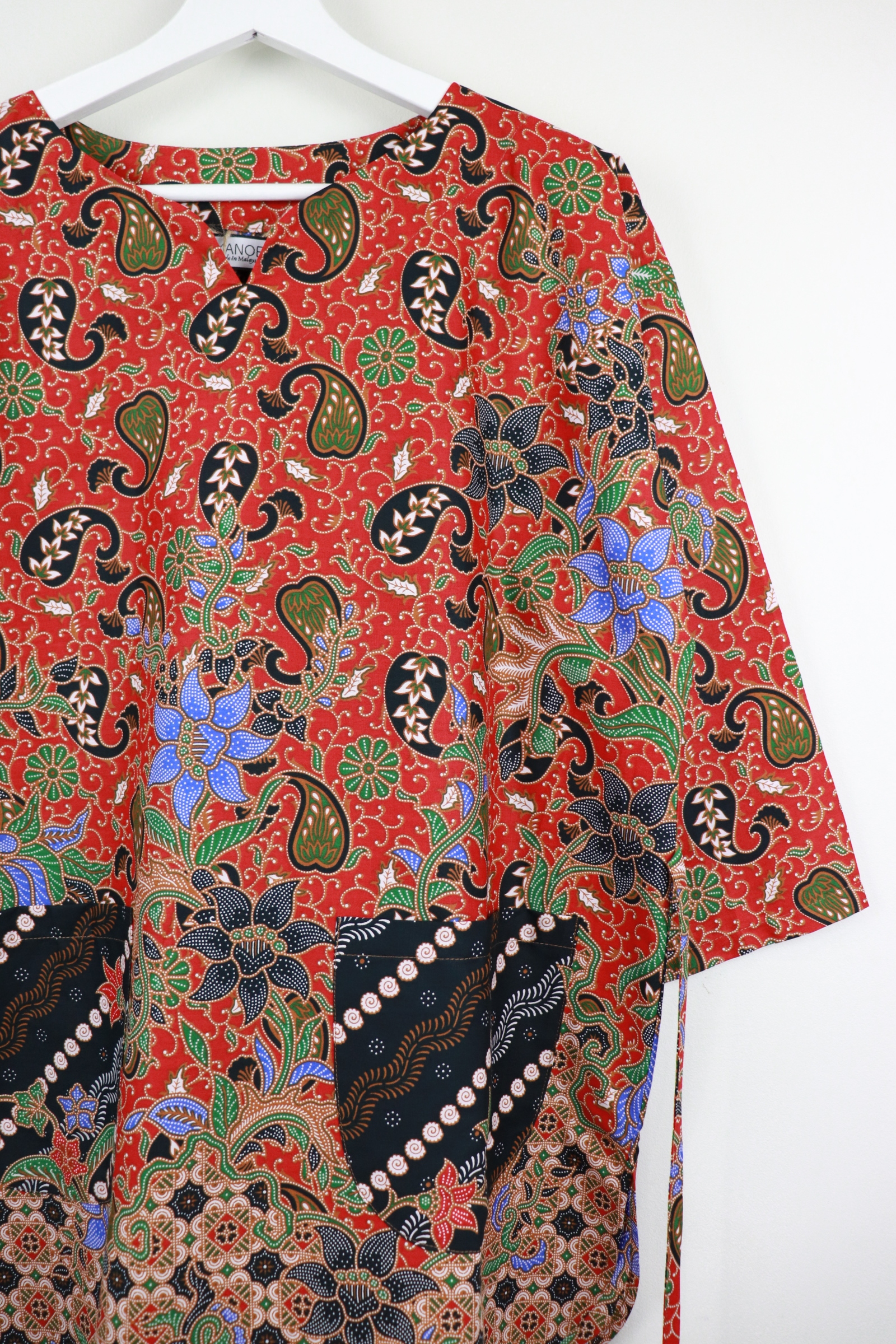 Raya Batik Top - Nasi Dagang (Long)