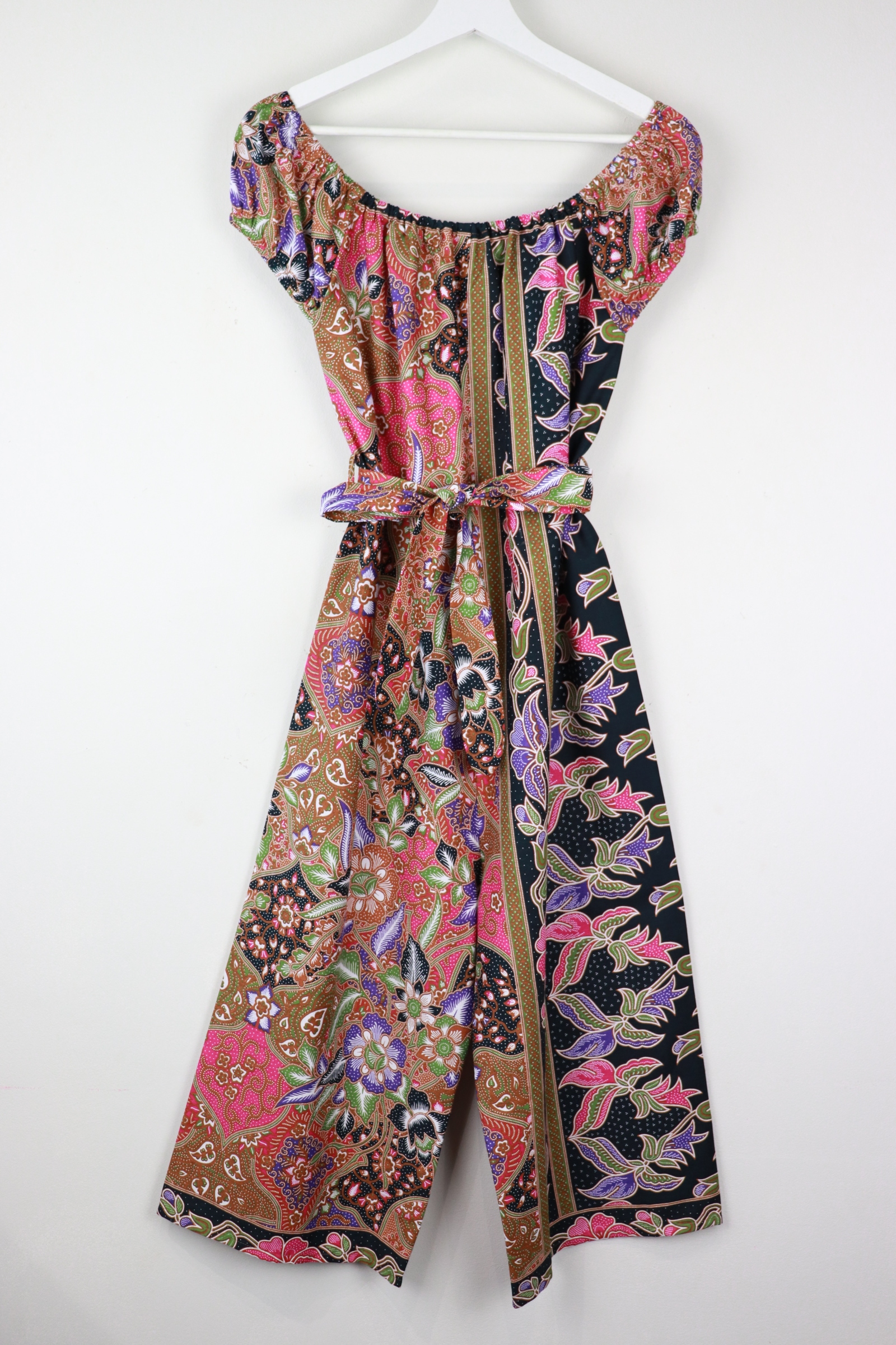 AveryDae Batik Jumpsuit (S-M) - Rose Ria