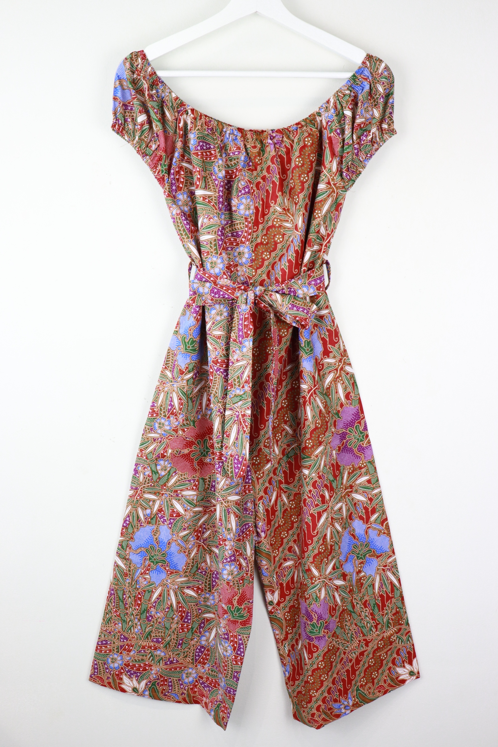 AveryDae Batik Jumpsuit (S-M) - Camelia Chai