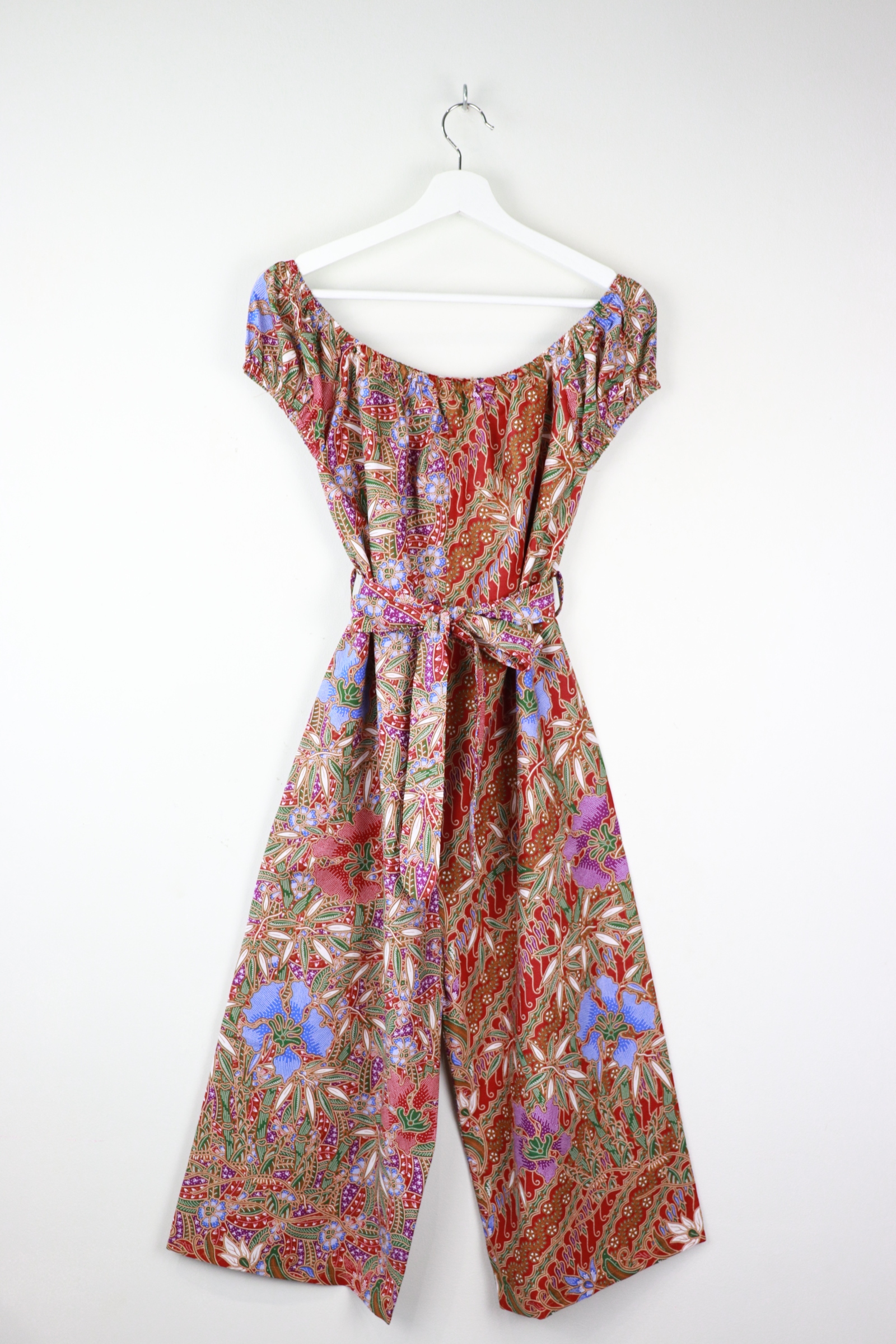 AveryDae Batik Jumpsuit (S-M) - Camelia Chai