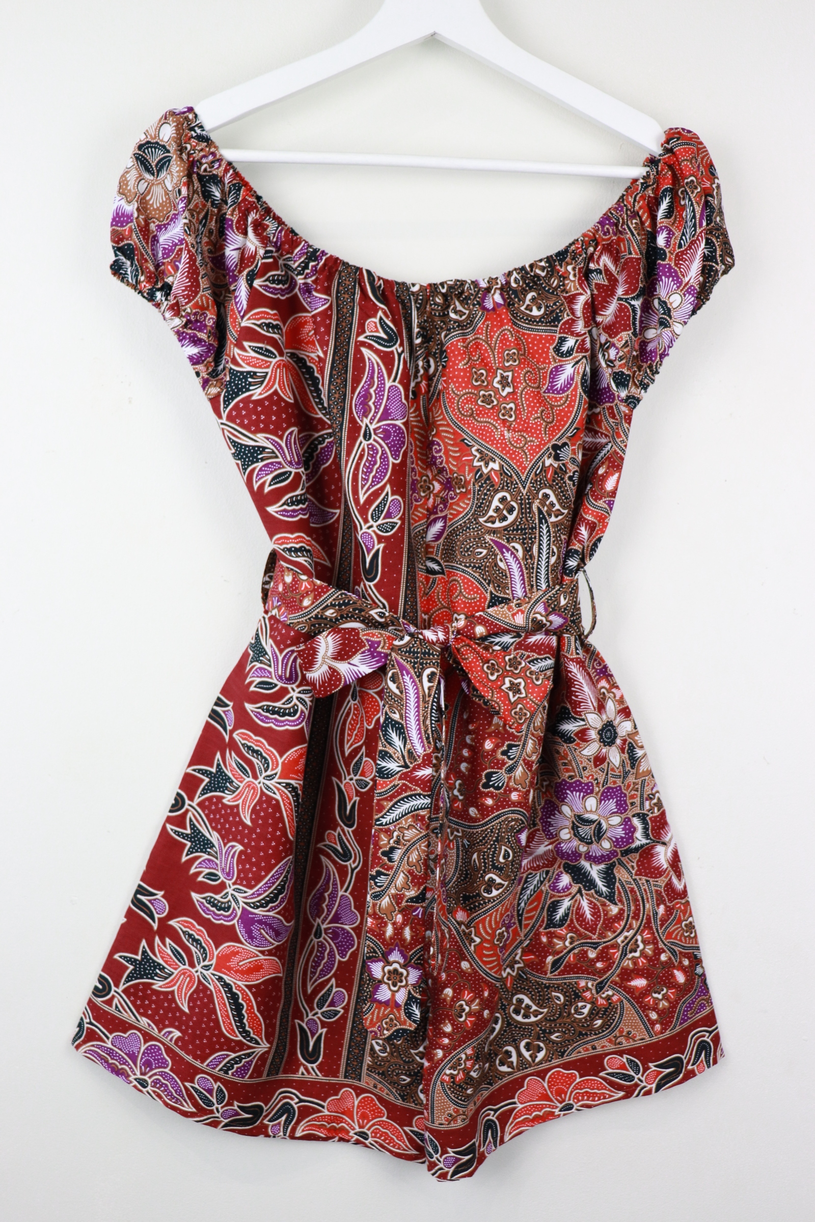 AveryDae Batik Playsuit (S-M) - Canna Cay