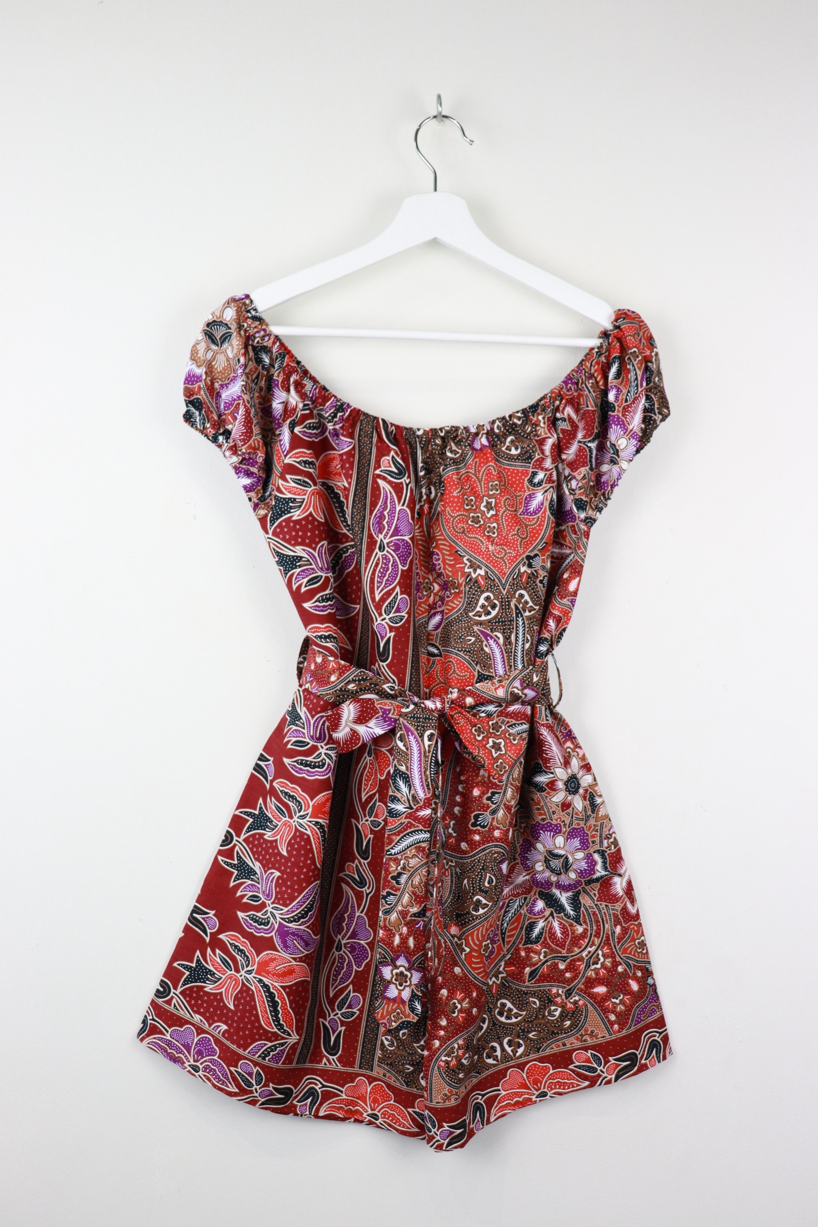 AveryDae Batik Playsuit (S-M) - Canna Cay