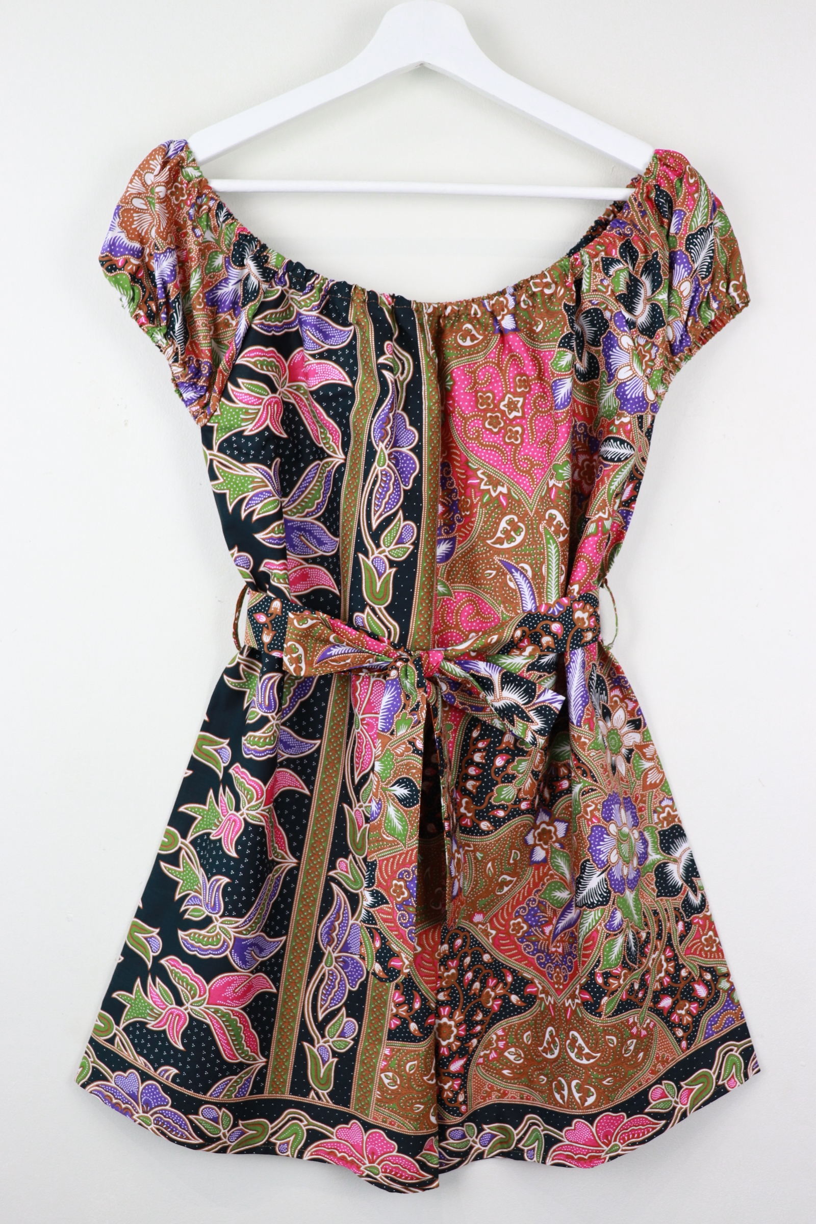 AveryDae Batik Playsuit (S-M) - Primrose Phan