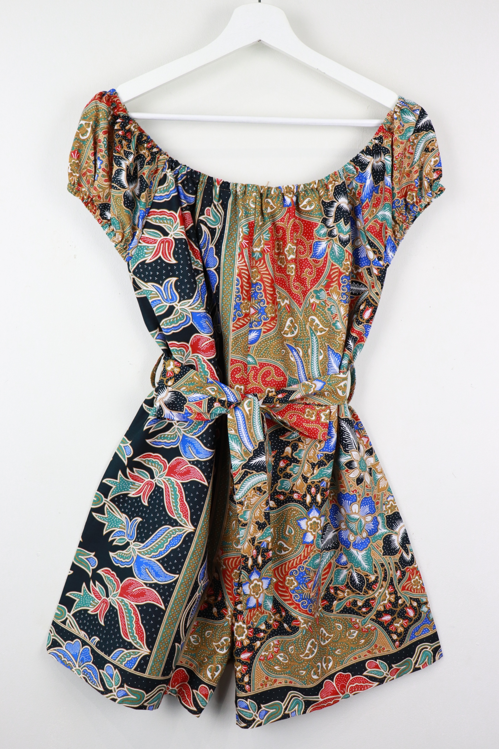 AveryDae Batik Playsuit (S-M) - Gladiolus Gan