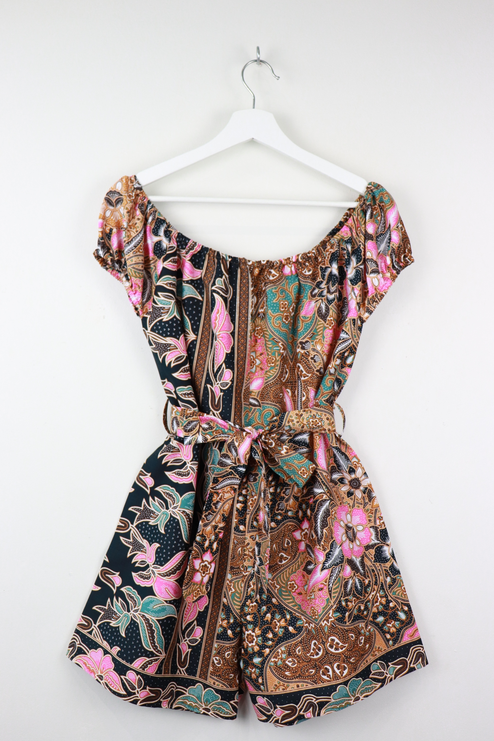 AveryDae Batik Playsuit (S-M) - Aster Yang