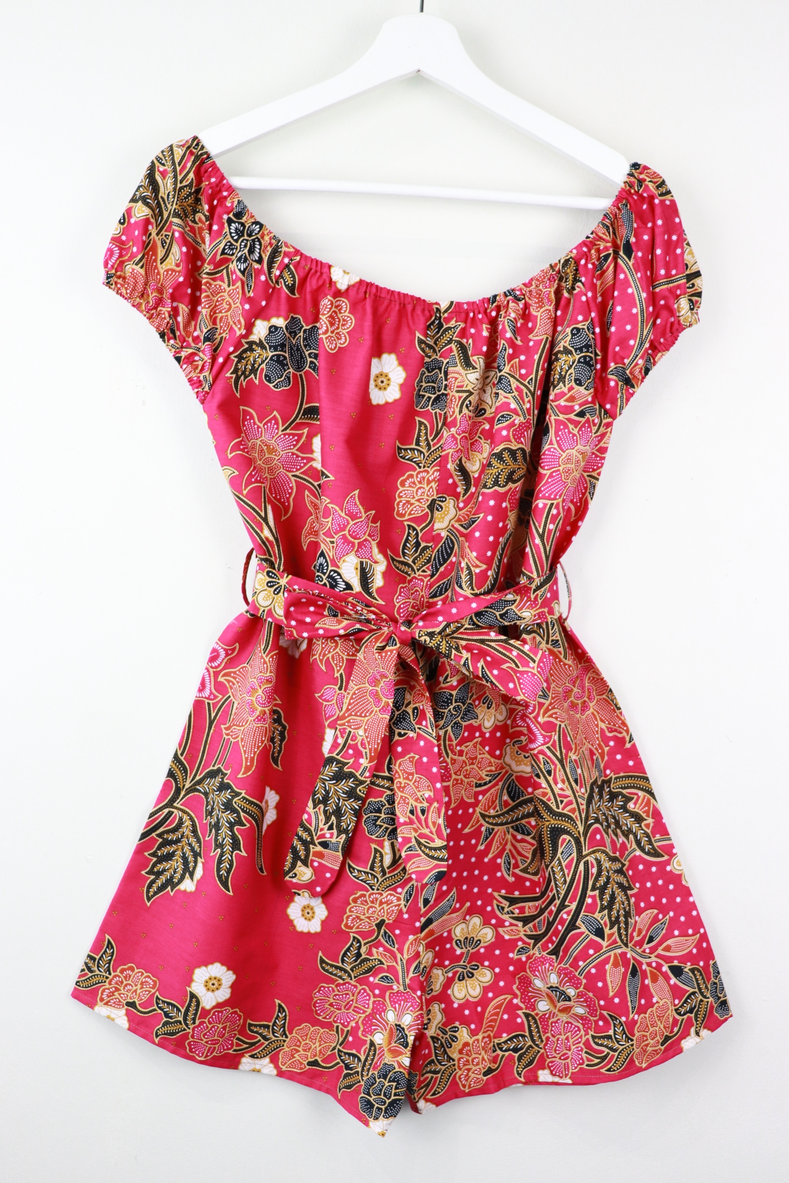 AveryDae Batik Playsuit (S-M) - Petunia Pei