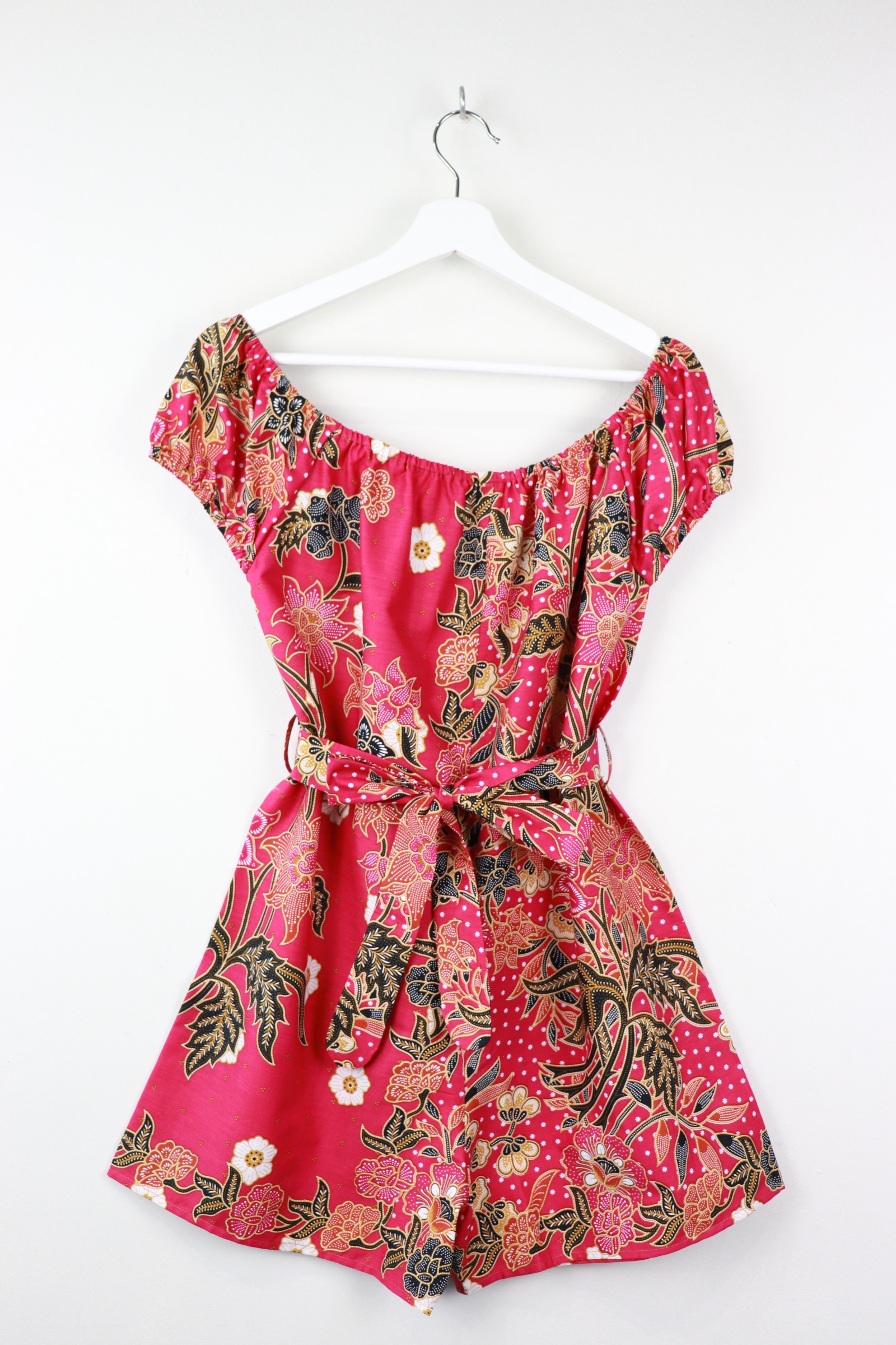 AveryDae Batik Playsuit (S-M) - Petunia Pei