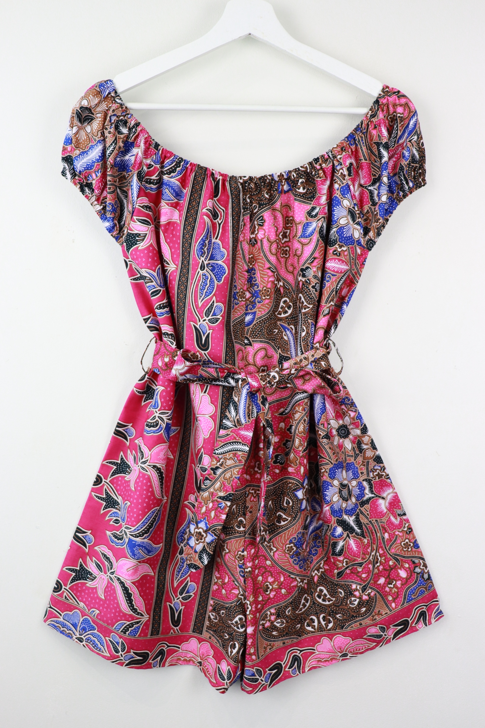 AveryDae Batik Playsuit (S-M) - Azalea Ann