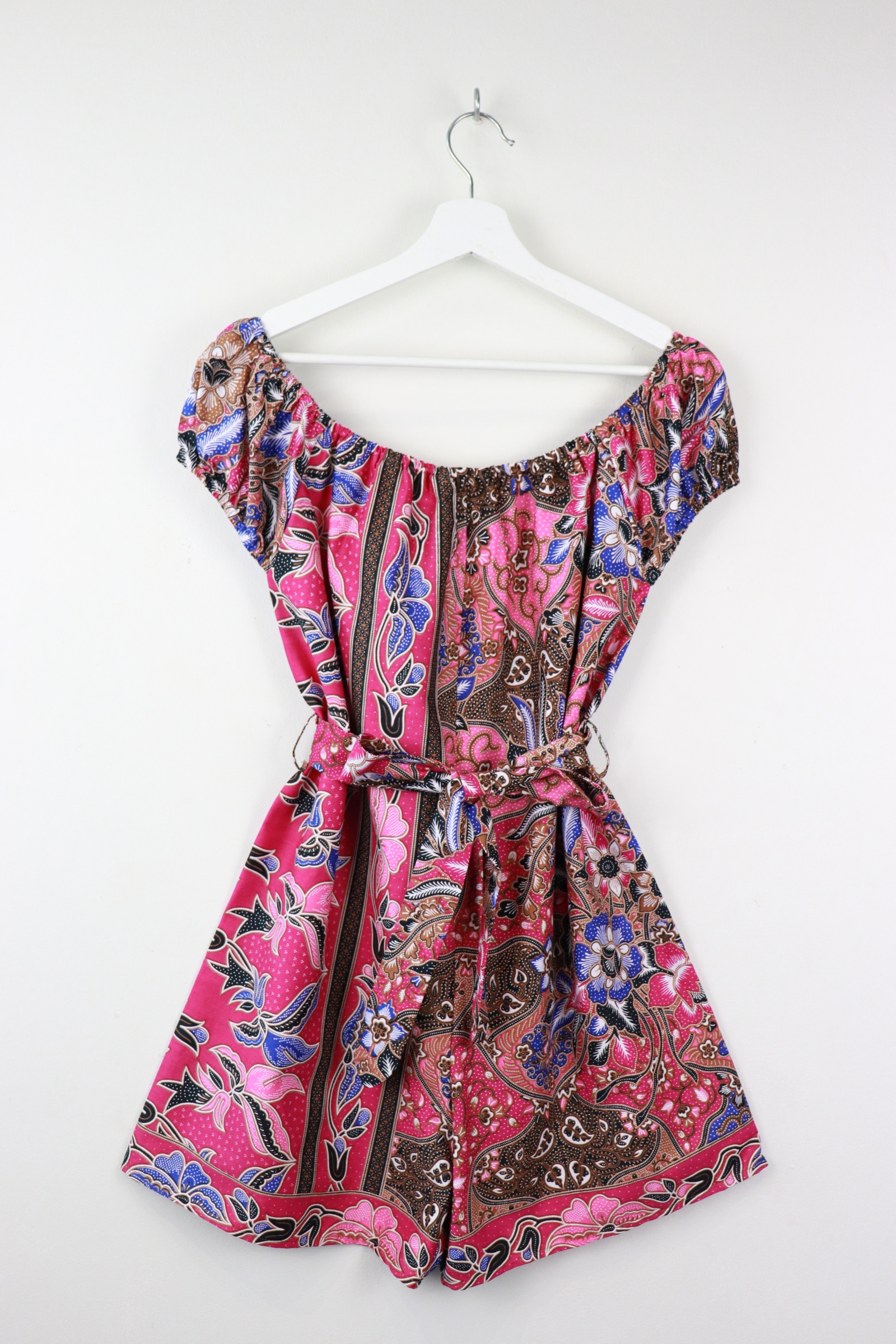 AveryDae Batik Playsuit (S-M) - Azalea Ann