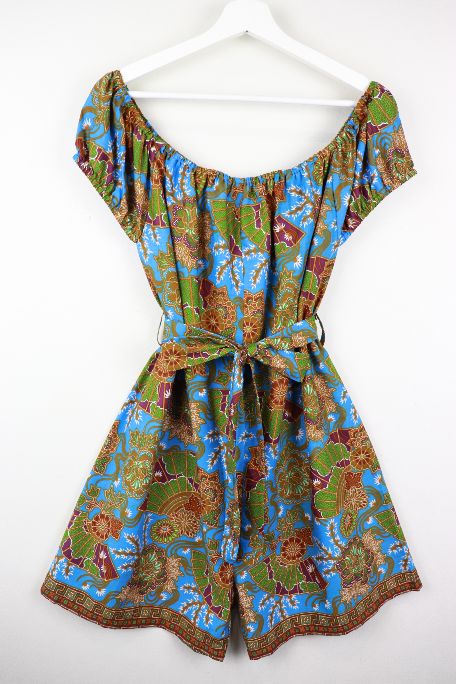 AveryDae Batik Playsuit (L-XL) - Orchid Wei