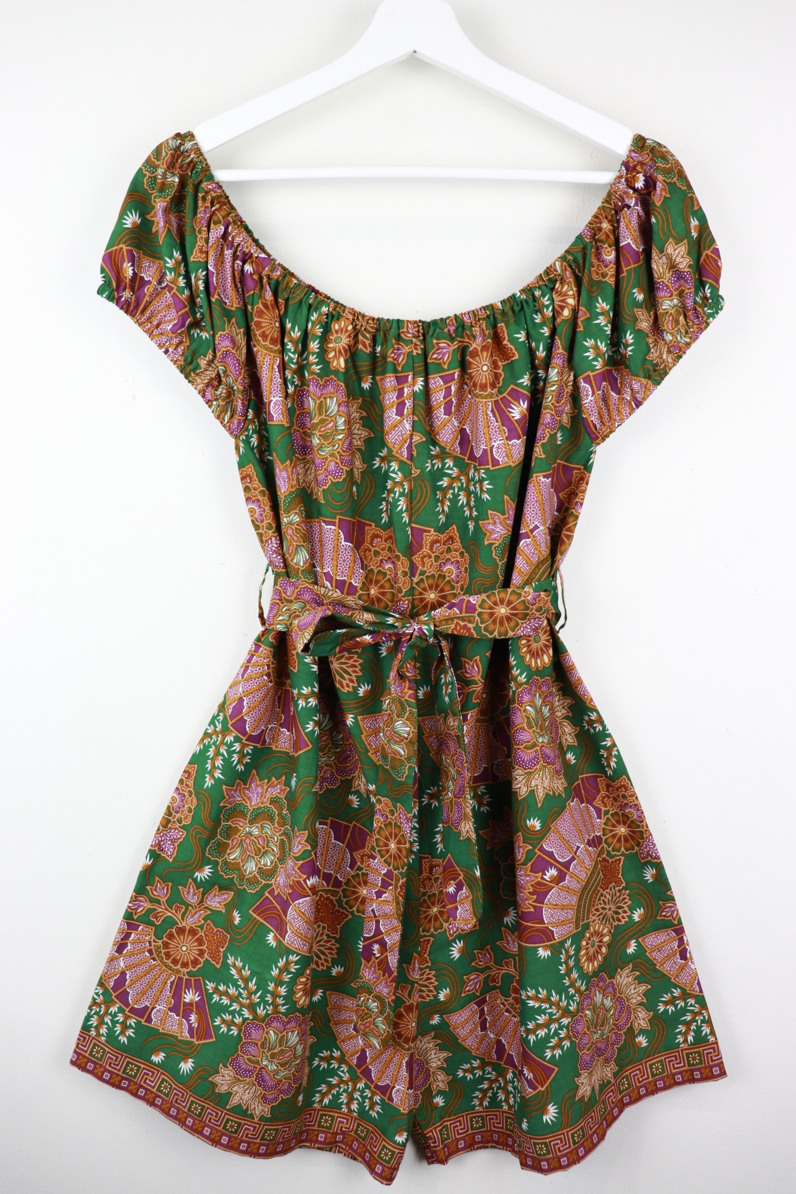 AveryDae Batik Playsuit (L-XL) - Cattleya Yun