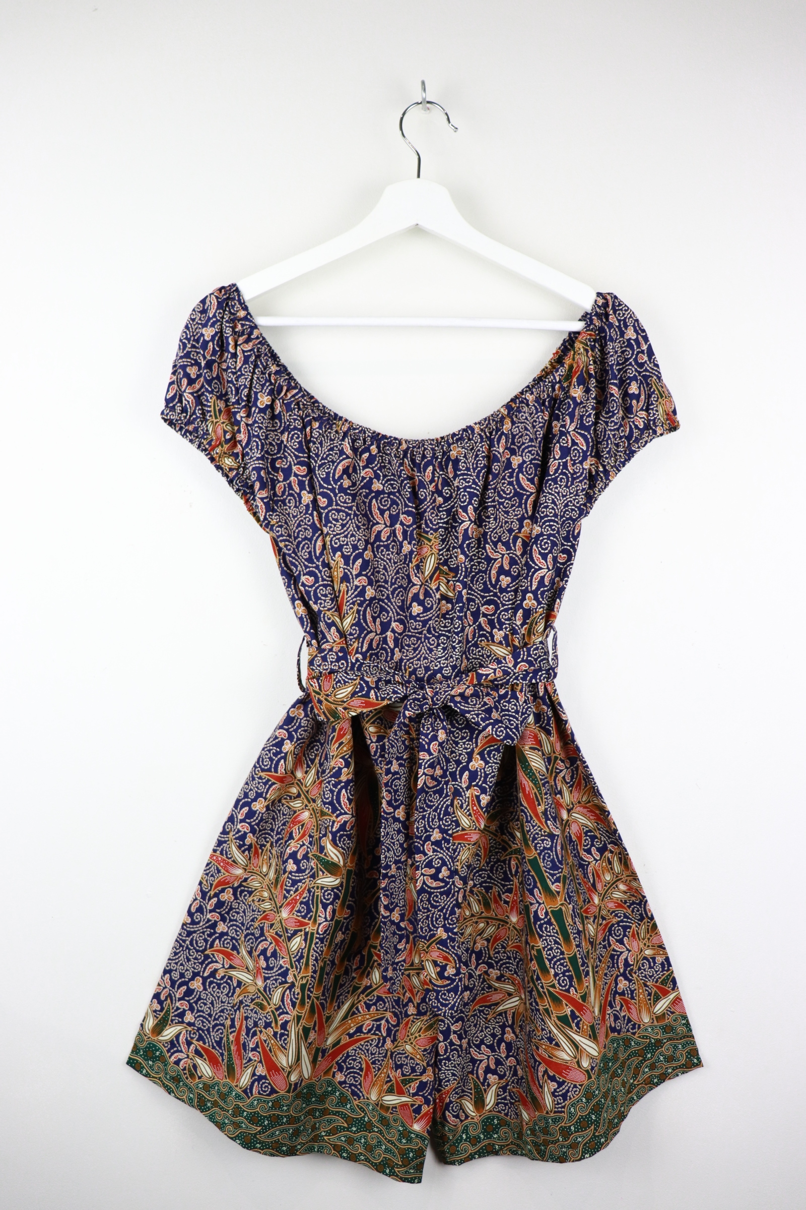AveryDae Batik Playsuit (L-XL) - Bluebell Choi