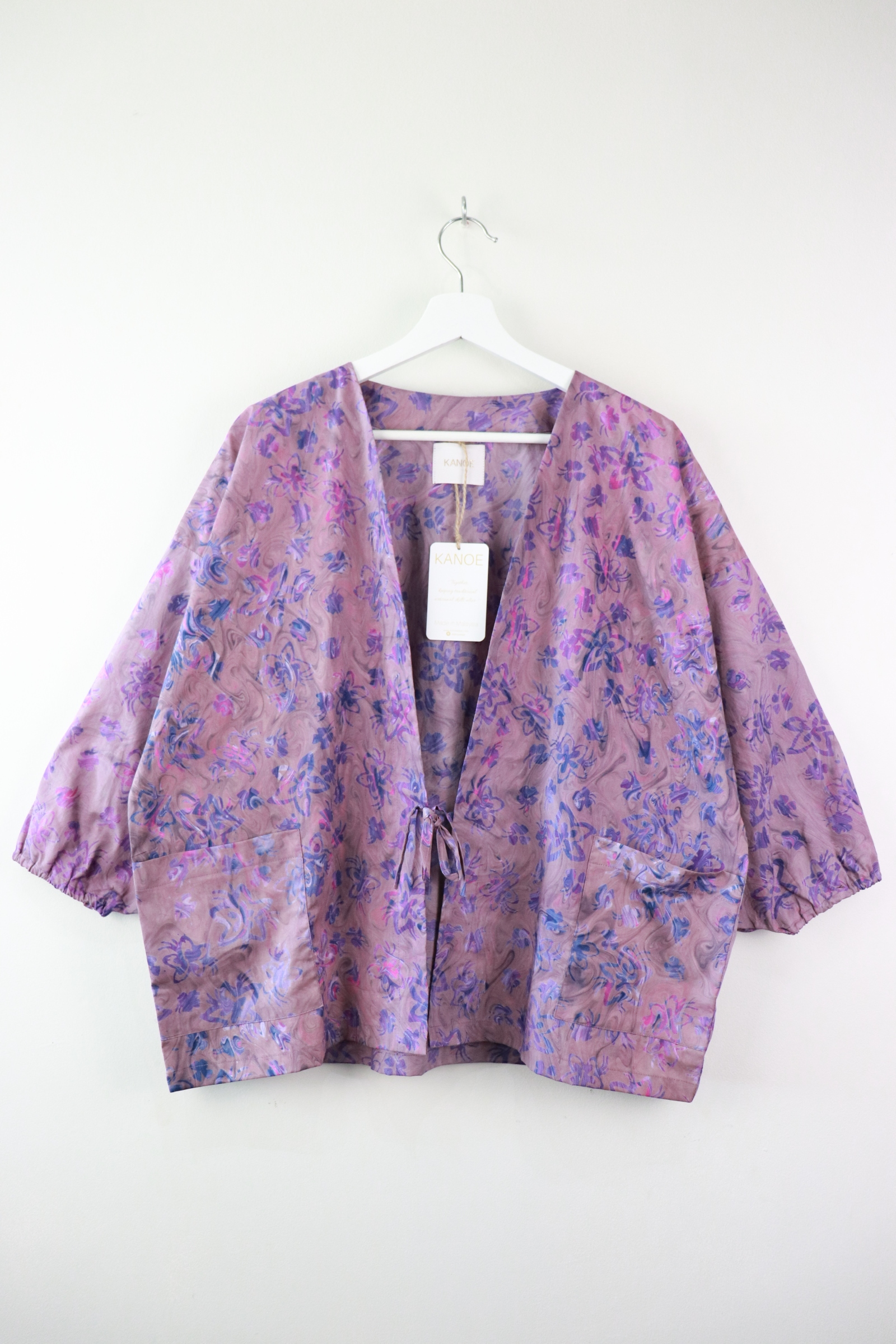 Batik Kimono Signature - Lilac Purple