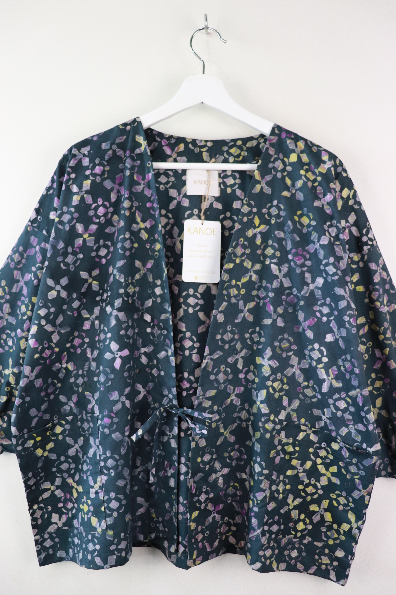 Batik Kimono Signature - Pebble Grey