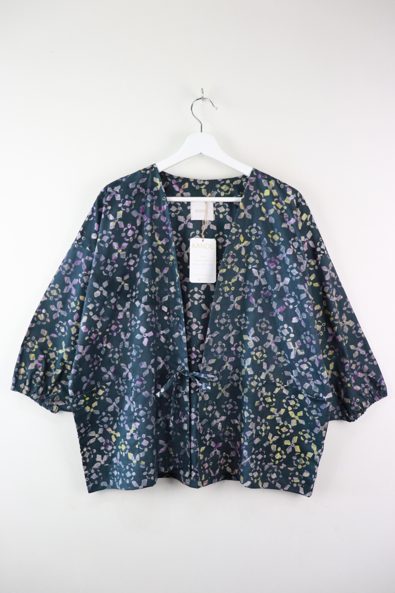 Batik Kimono Signature - Pebble Grey