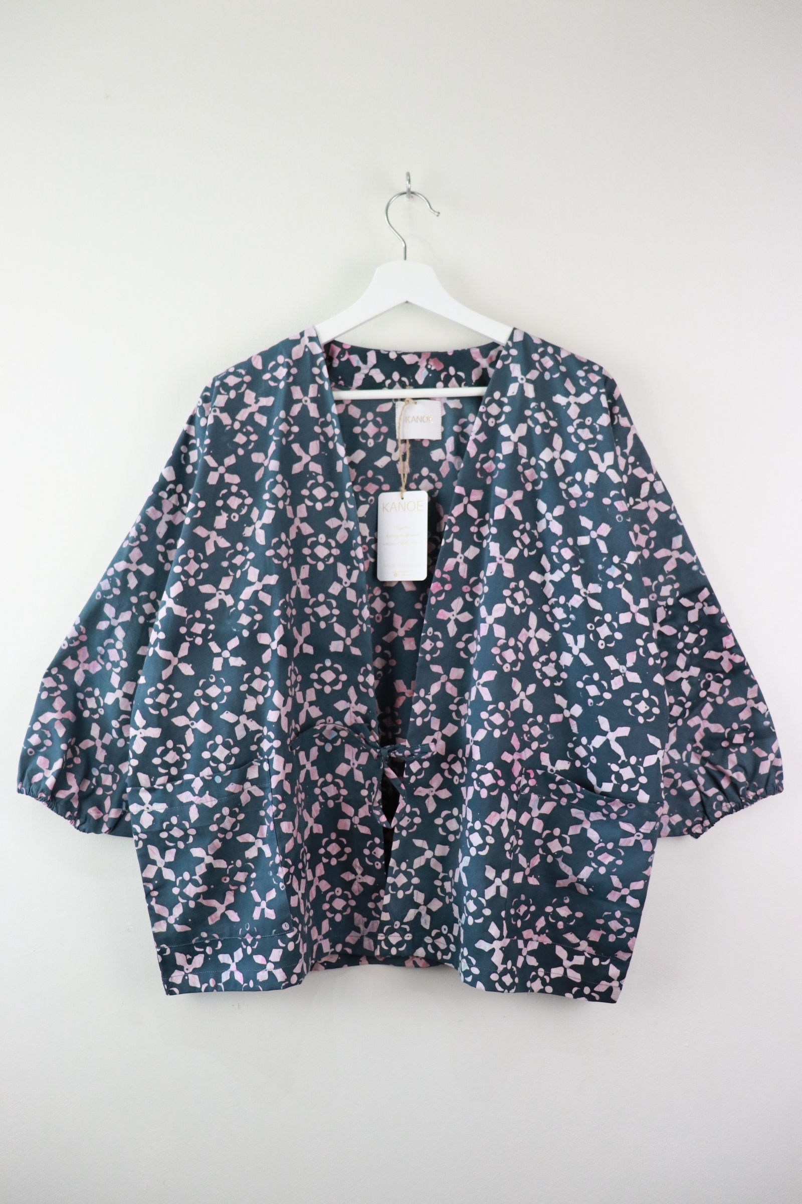 Batik Kimono Signature - Ash Grey