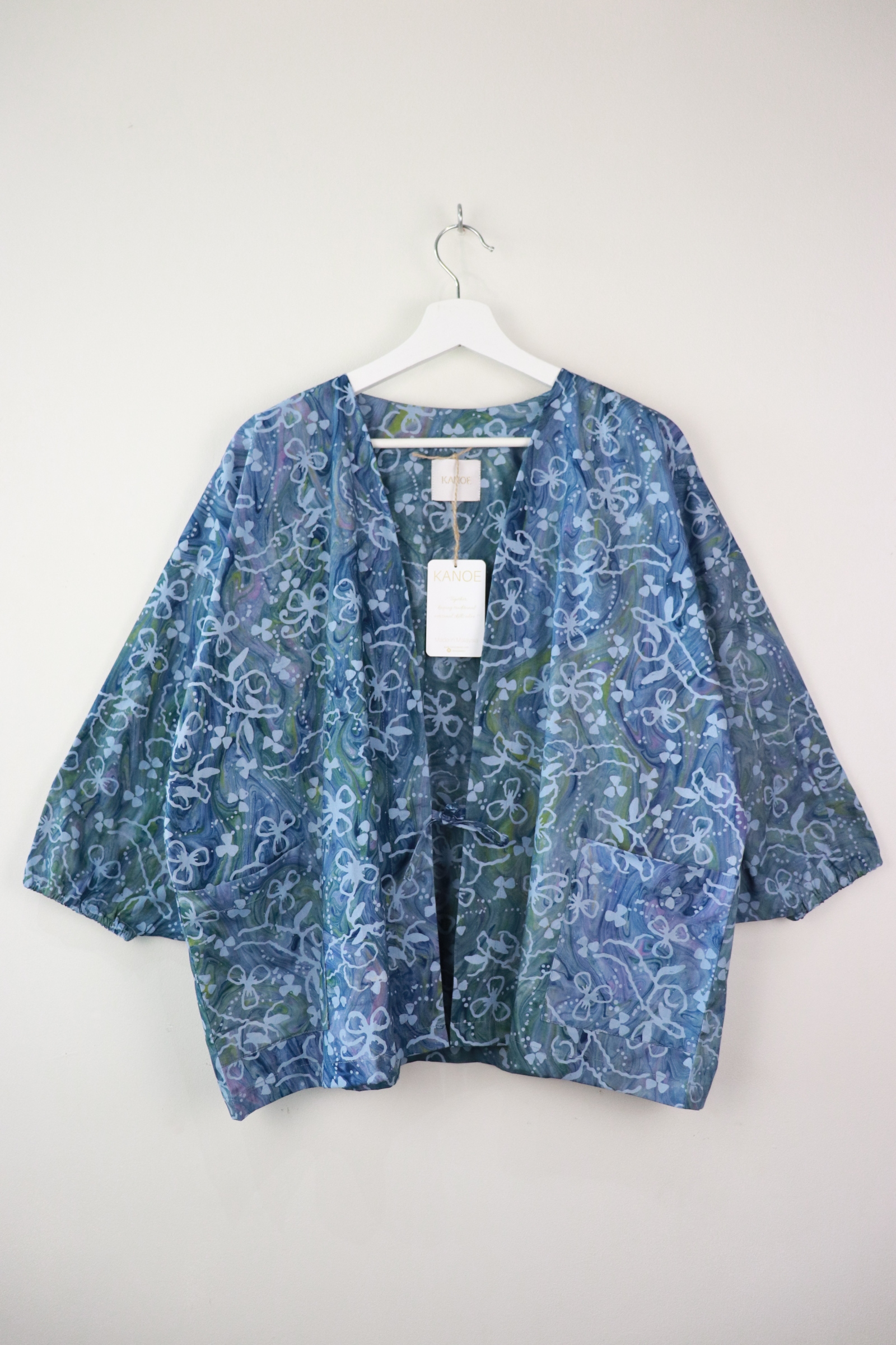 Batik Kimono Signature - Saphire Blue