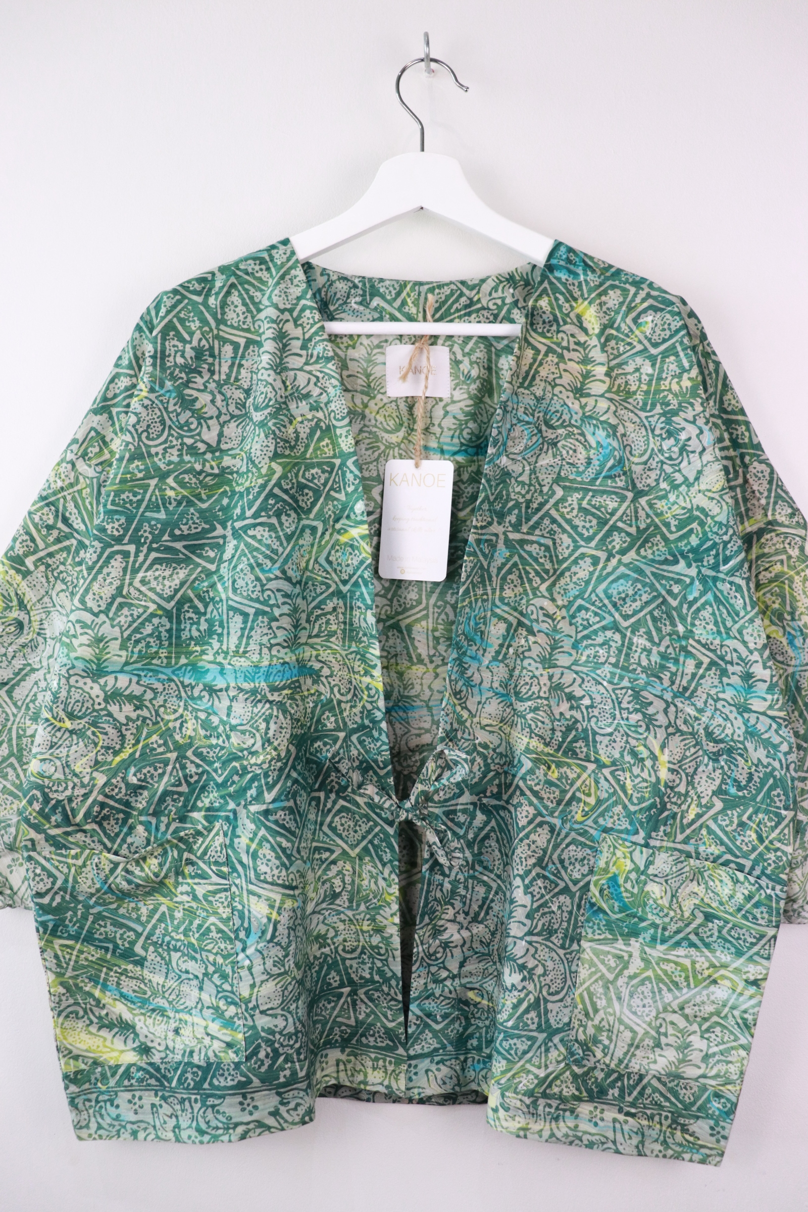 Batik Kimono Signature - Rustic Green