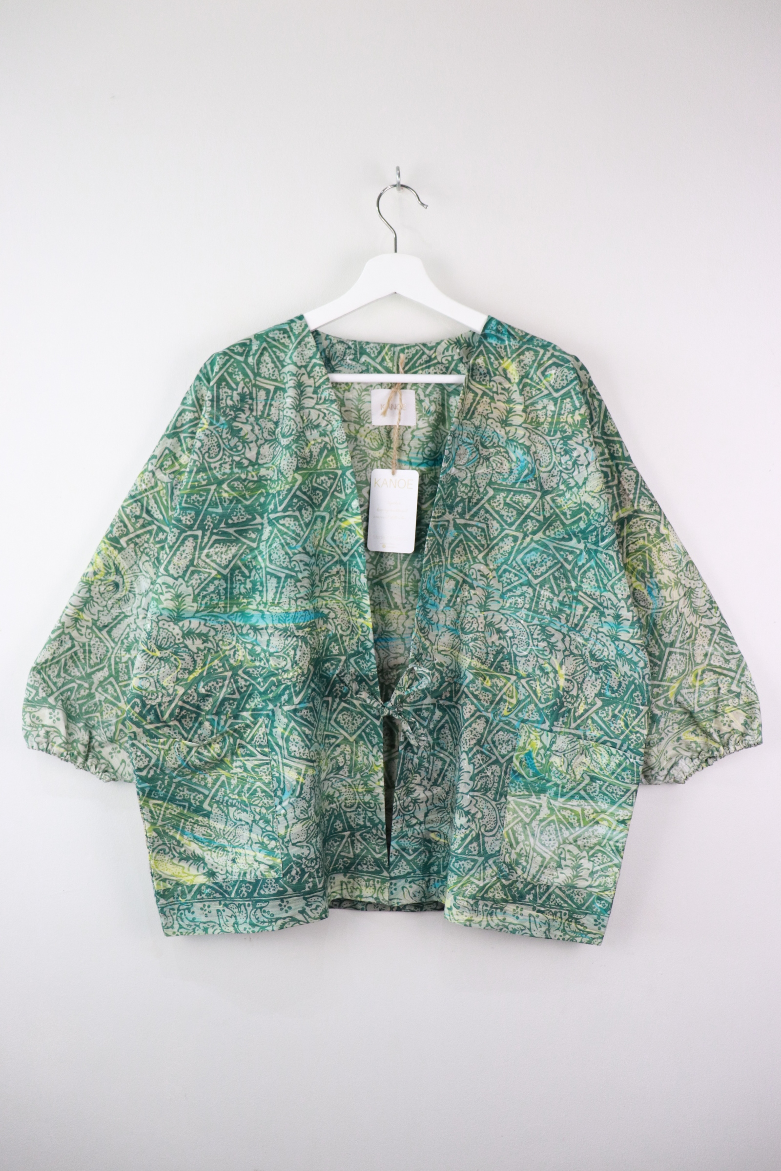 Batik Kimono Signature - Rustic Green