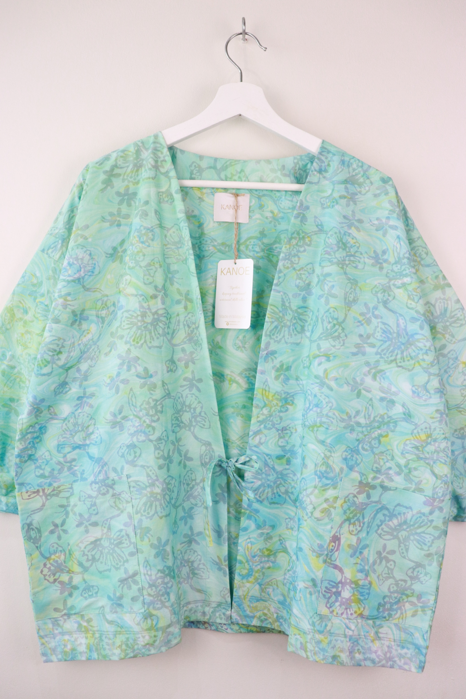 Batik Kimono Signature - Celeste Blue