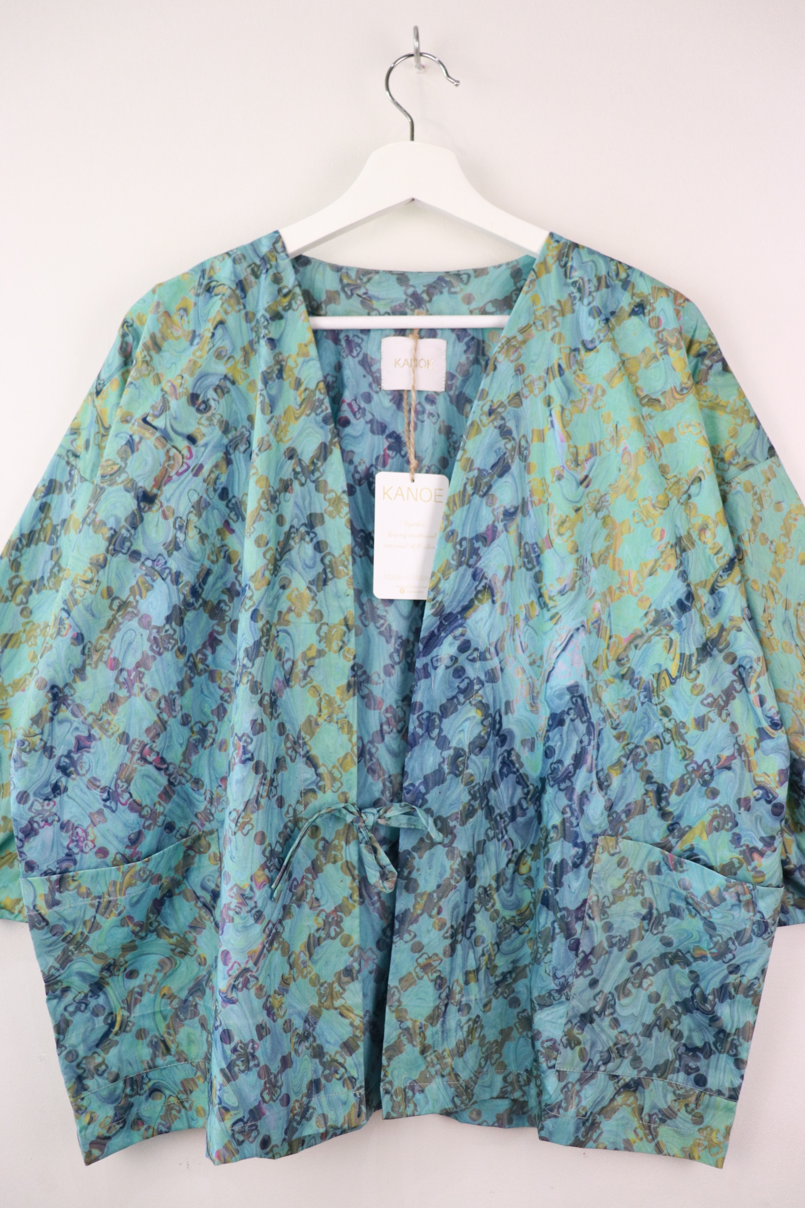 Batik Kimono Signature - Dreamy Turquoise