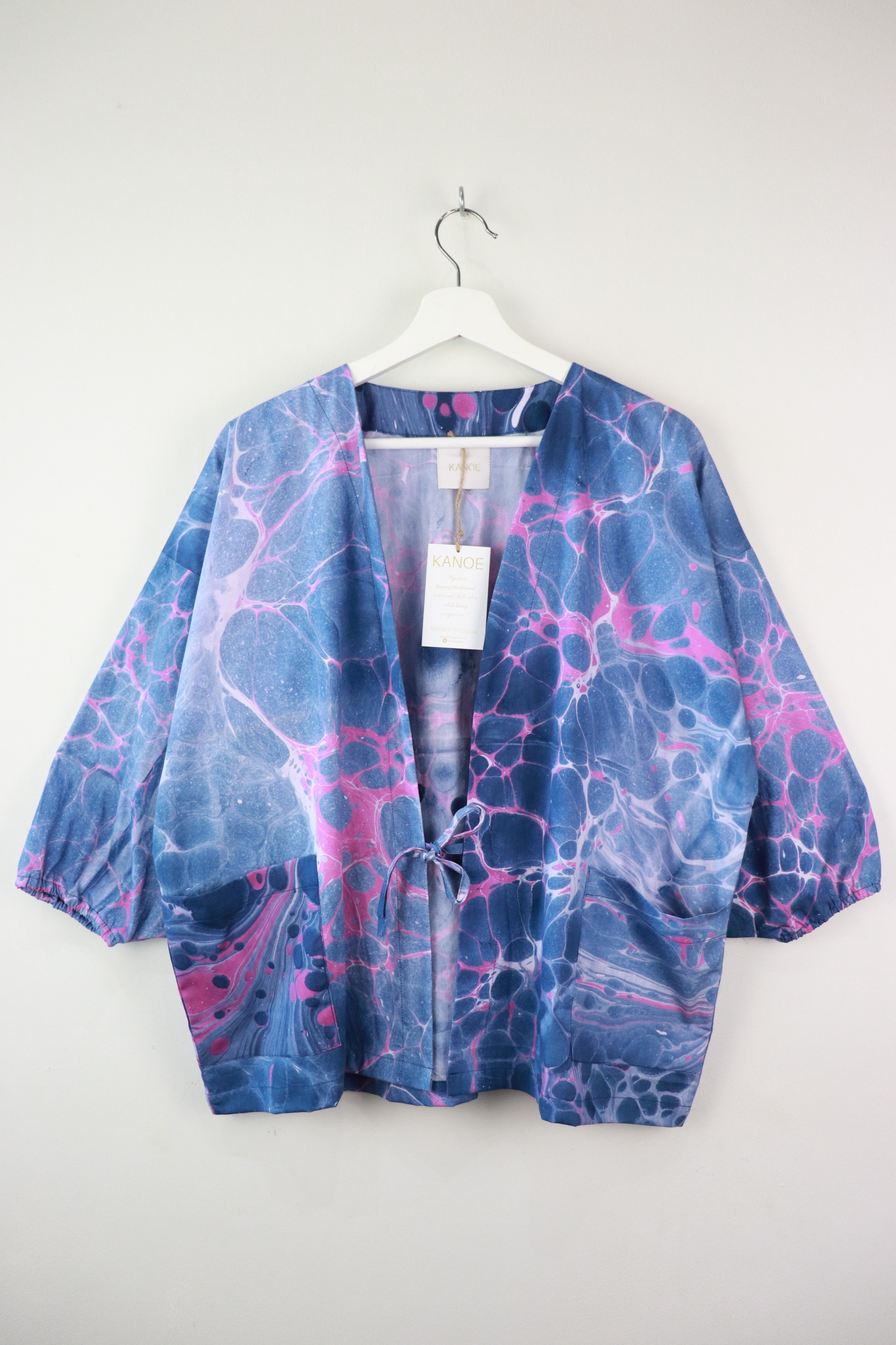 Batik Kimono Signature - Ocean Blue