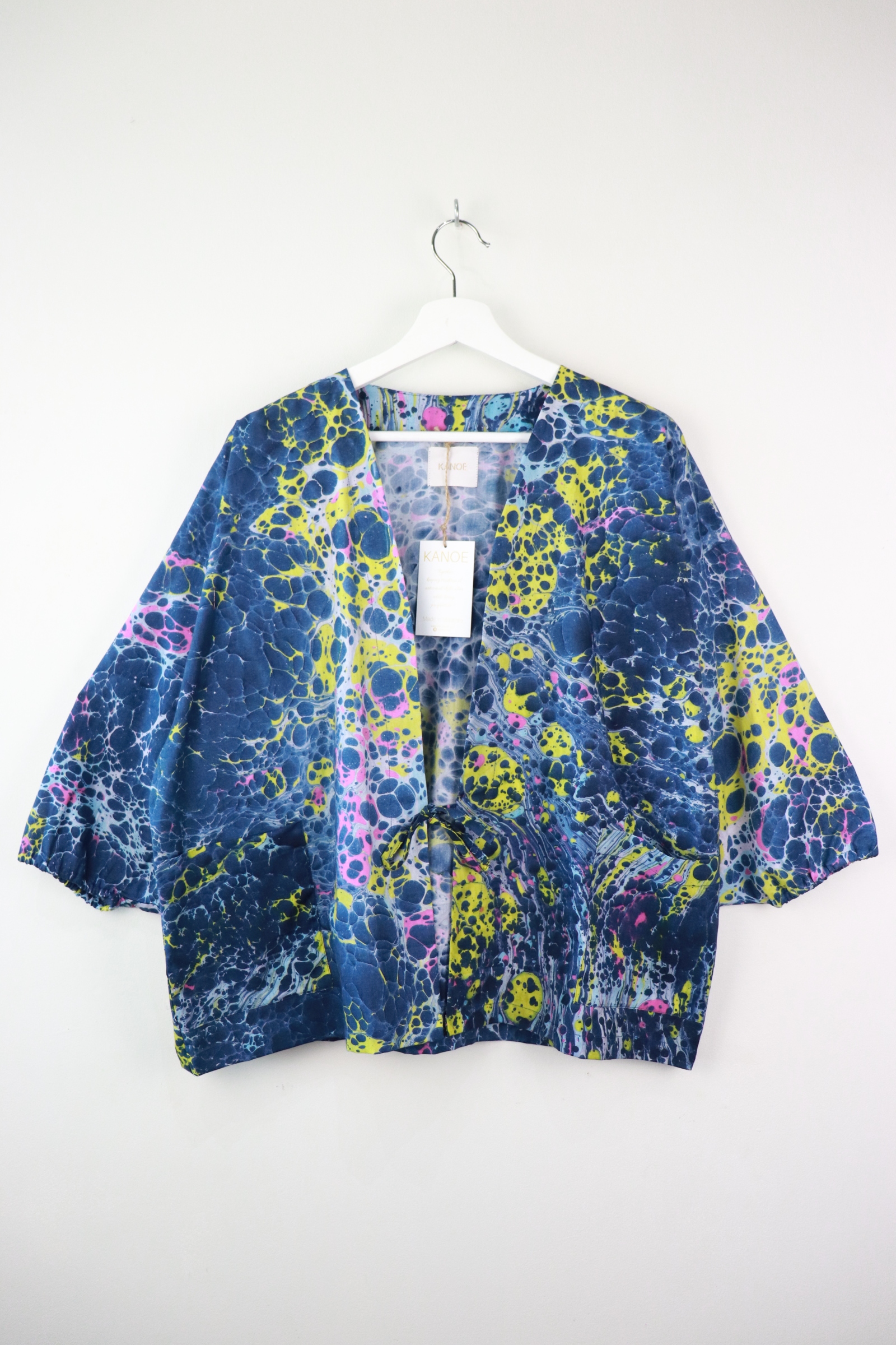Batik Kimono Signature - Morpho Blue