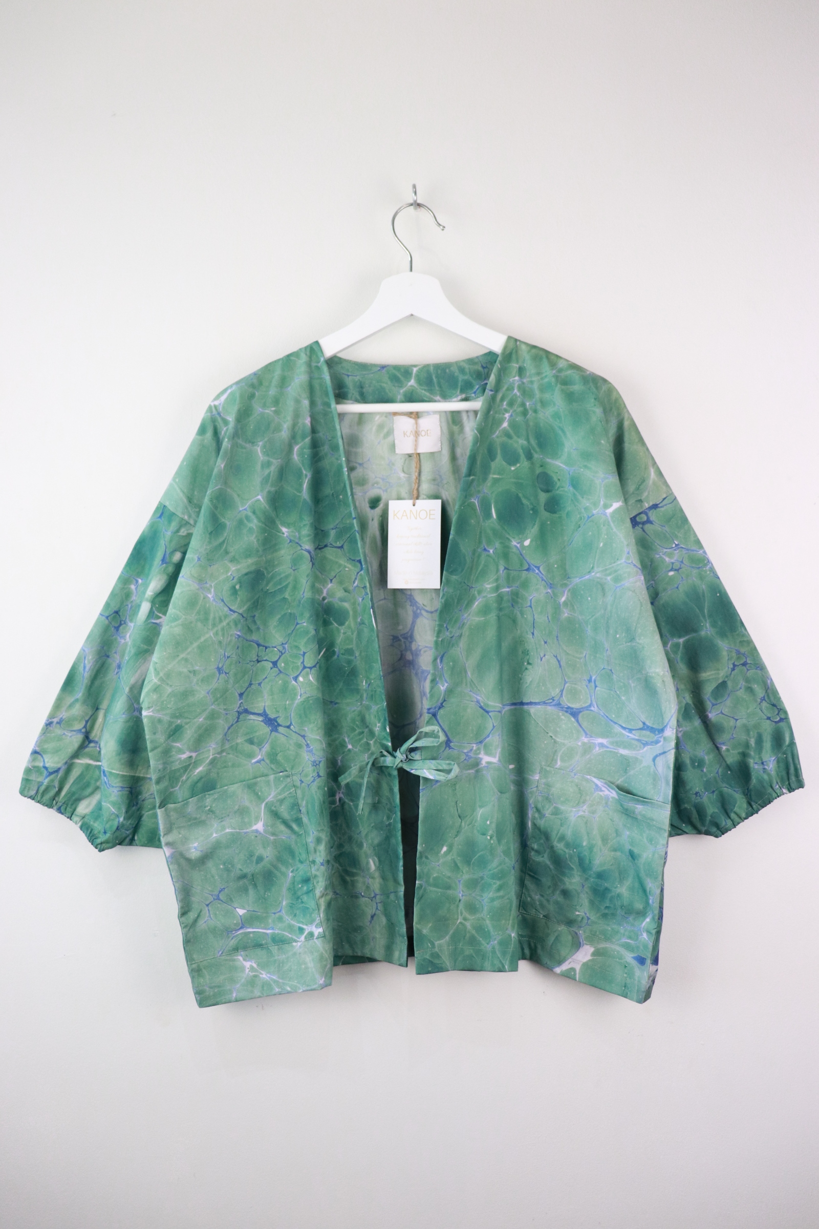 Batik Kimono Signature - Opal Green