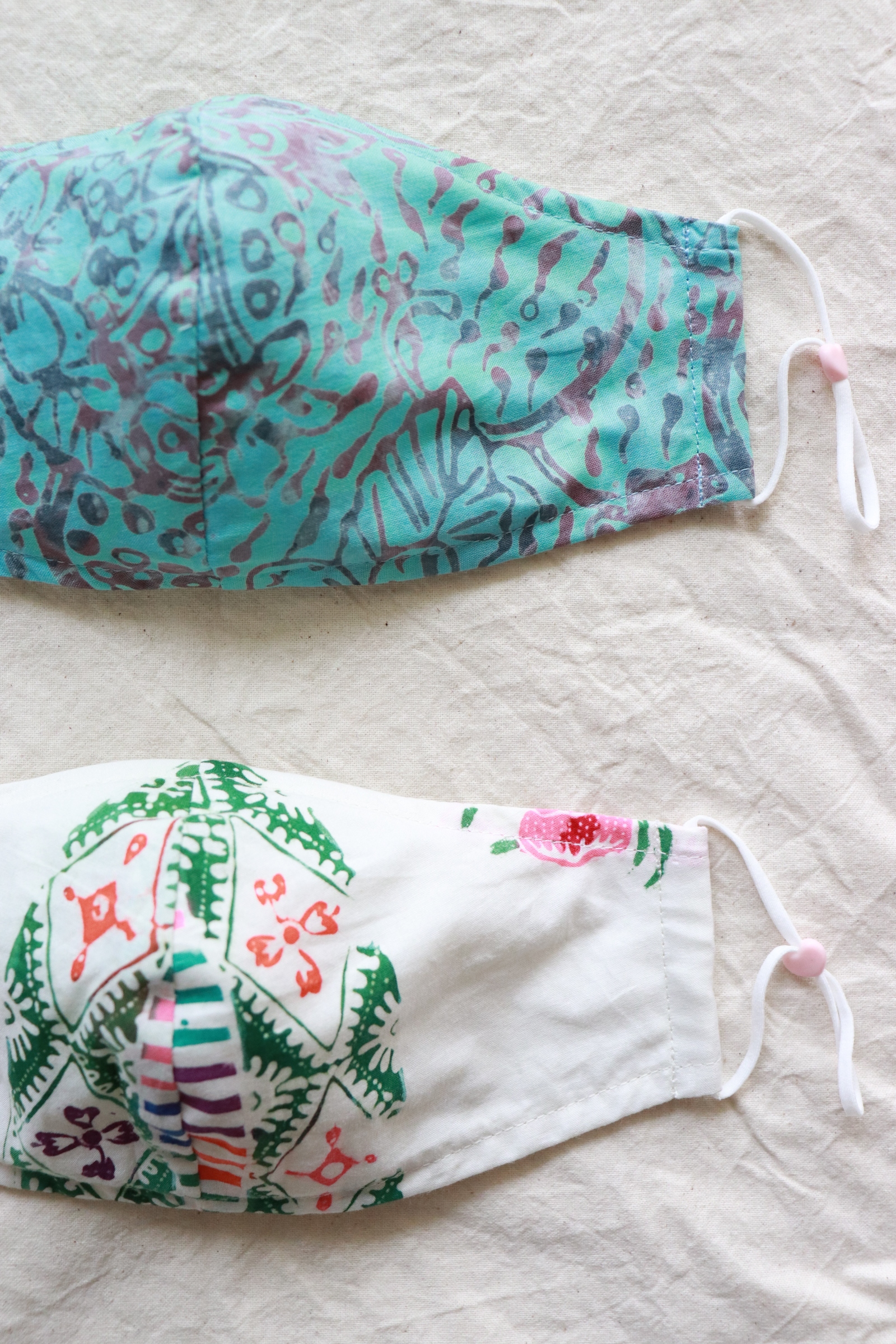 Handmade Batik Mask - Enchanted Island