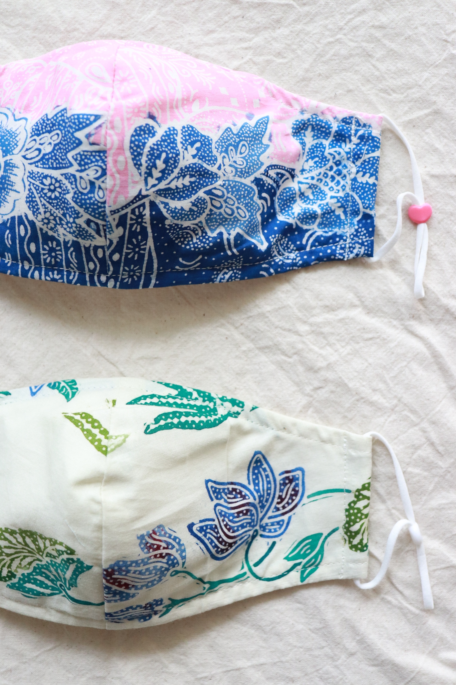 Handmade Batik Mask -  Icy Popsicle
