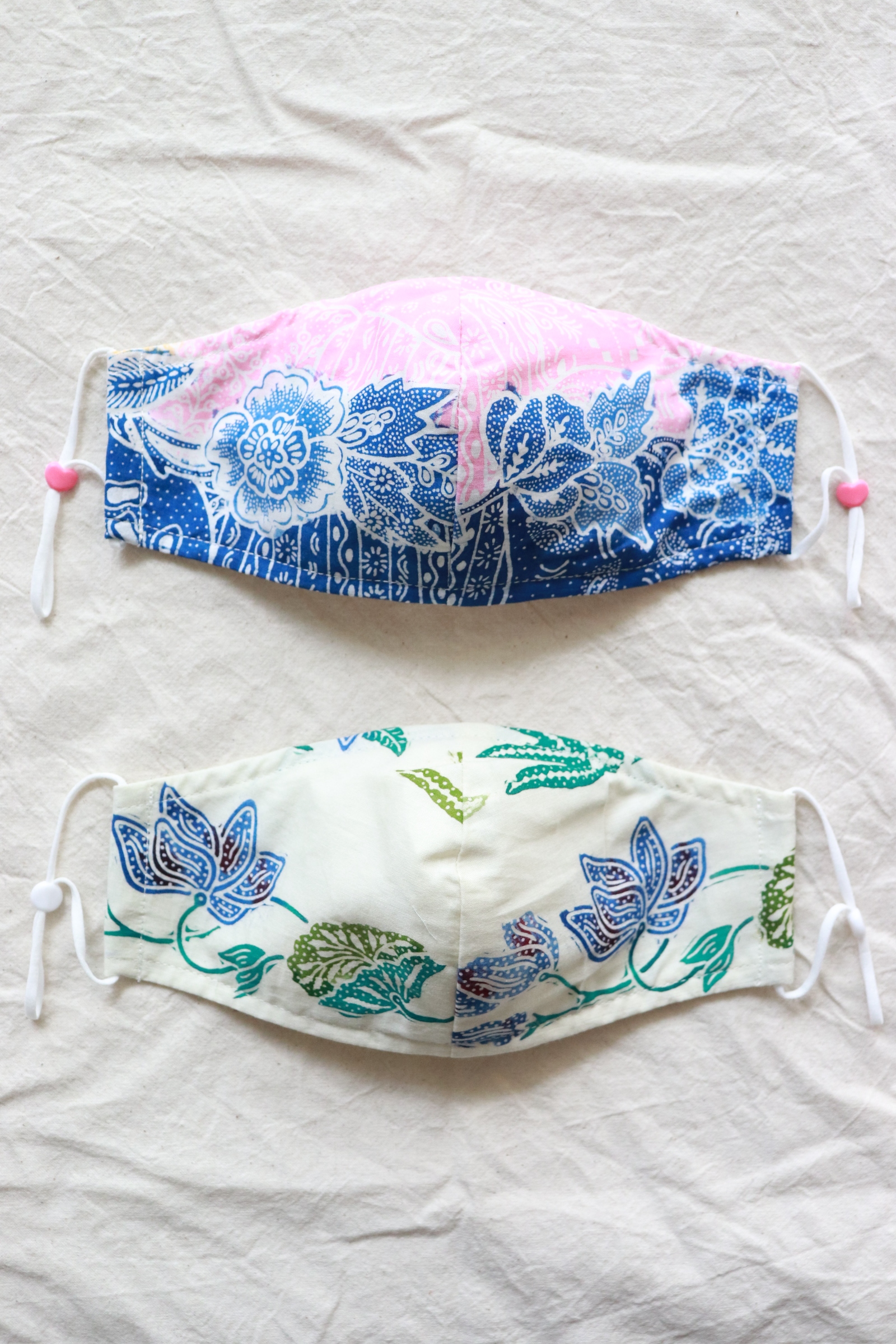 Handmade Batik Mask -  Icy Popsicle