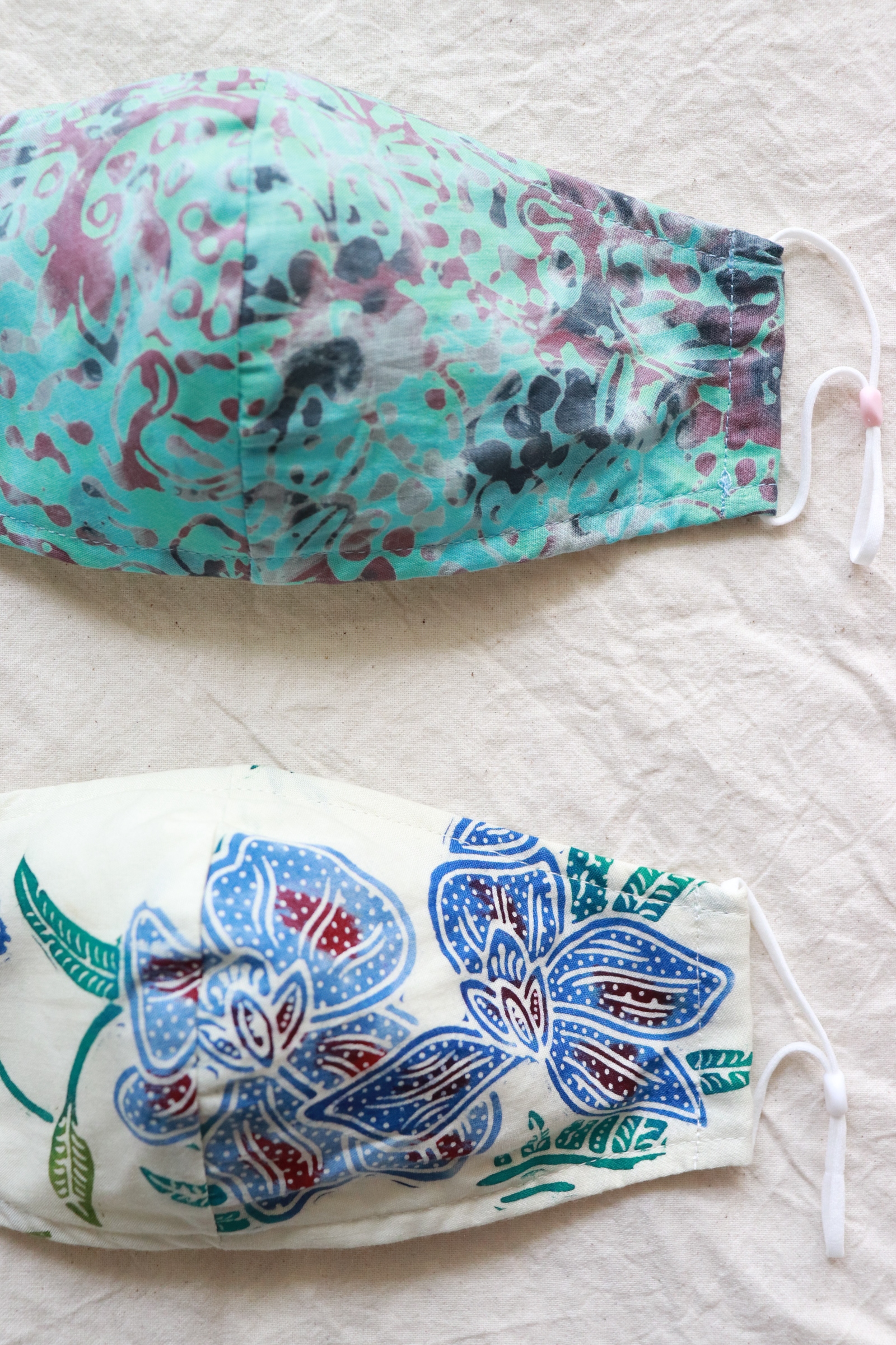 Handmade Batik Mask - Jungle Bush