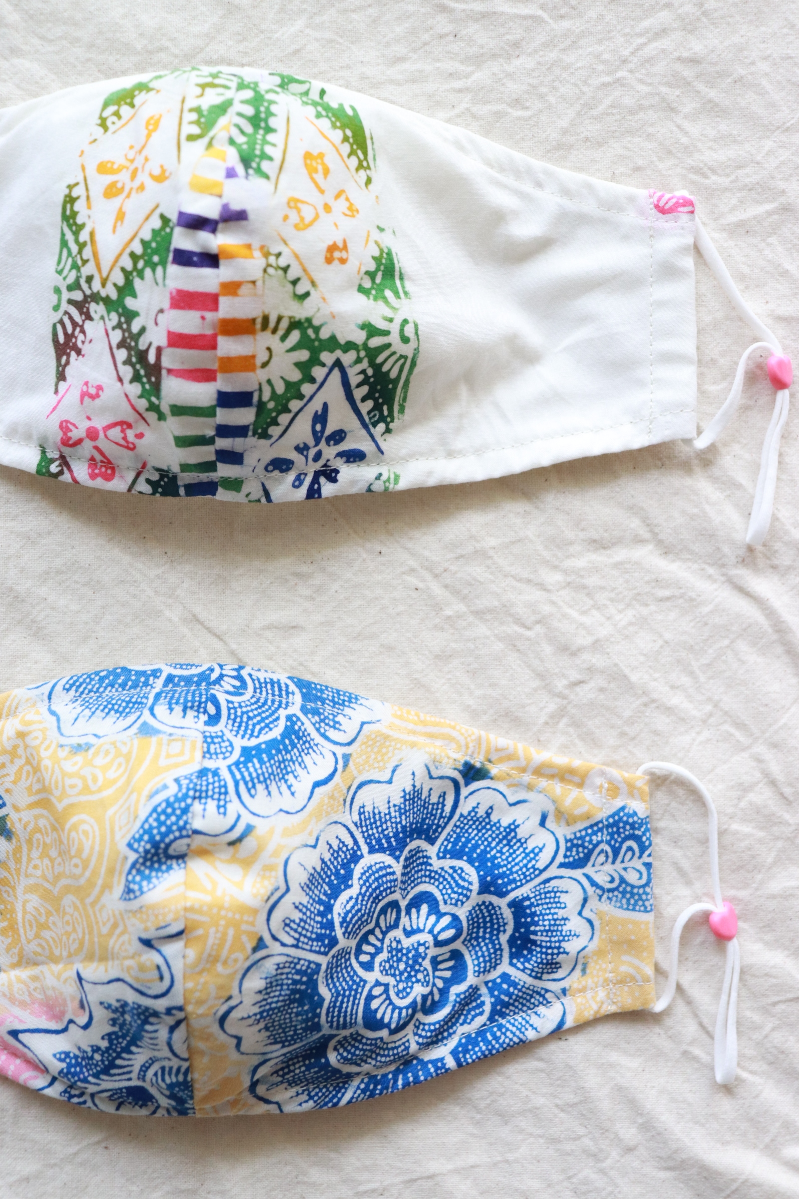 Handmade Batik Mask - Summer Sun