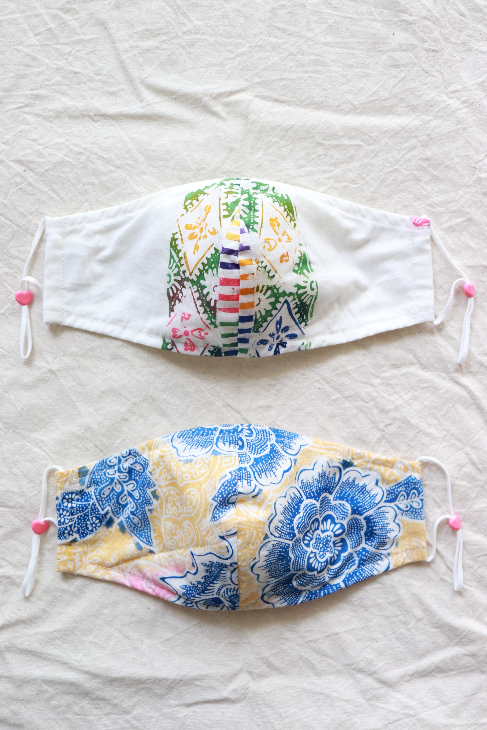 Handmade Batik Mask - Summer Sun