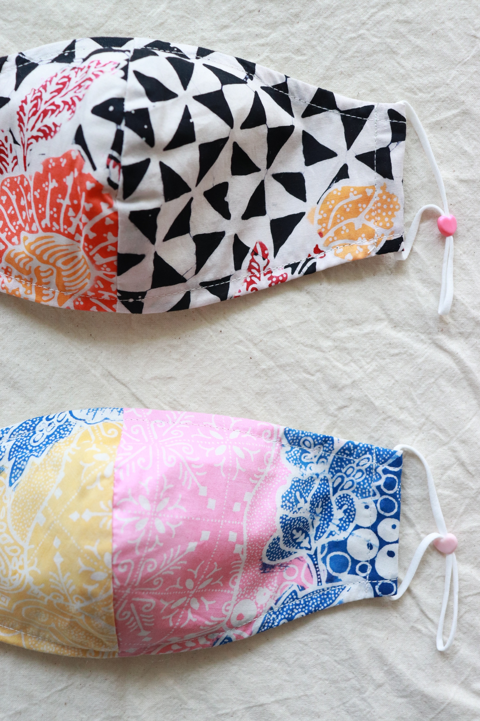 Handmade Batik Mask - Lollipop Jolly