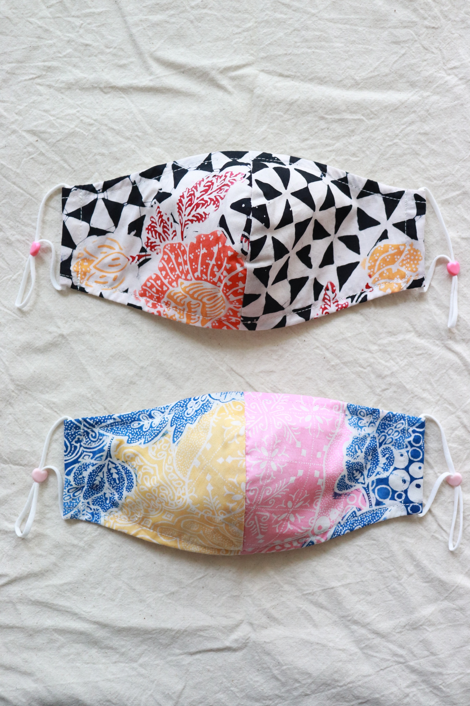Handmade Batik Mask - Lollipop Jolly