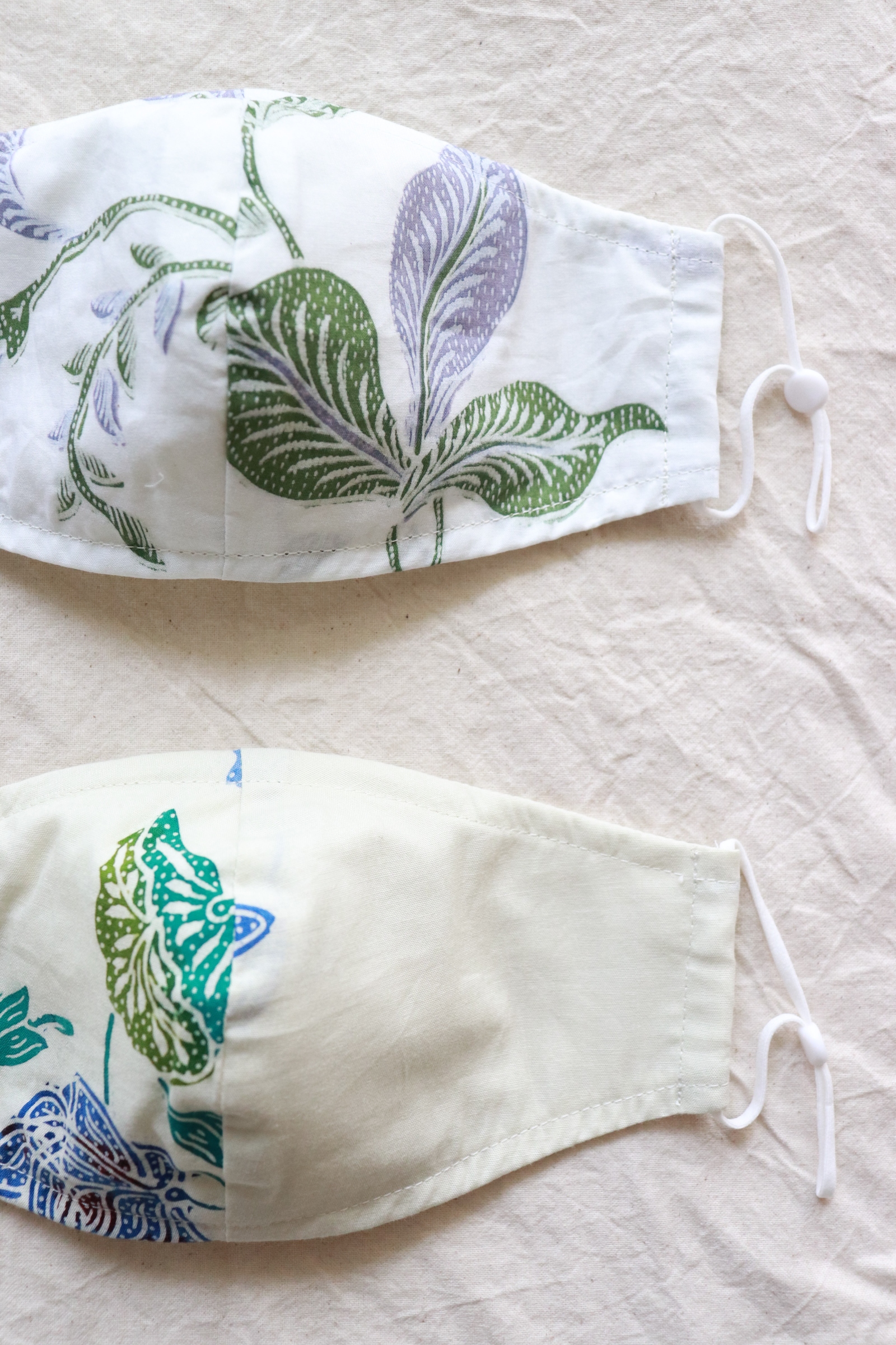 Handmade Batik Mask - Vine Forest