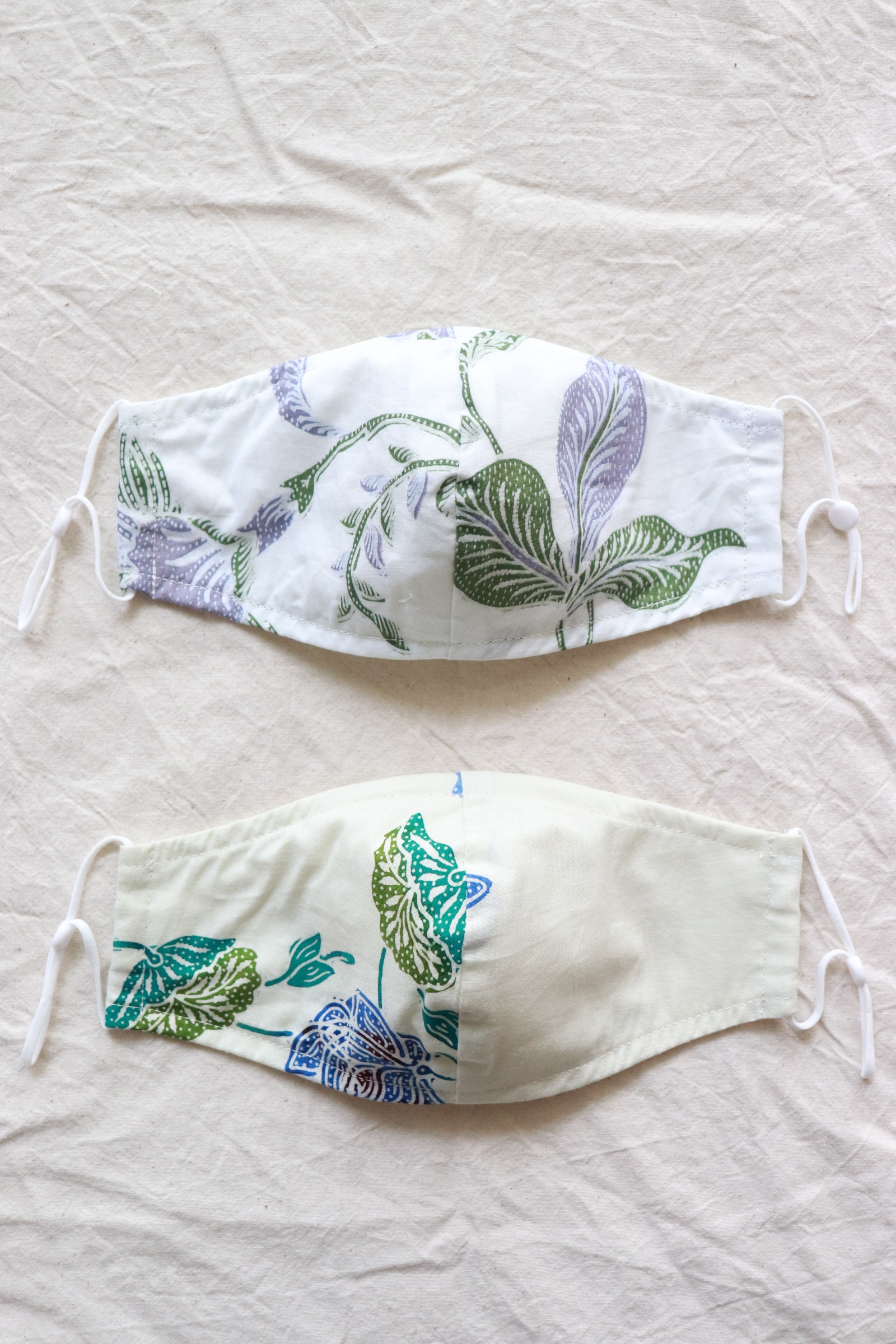 Handmade Batik Mask - Vine Forest
